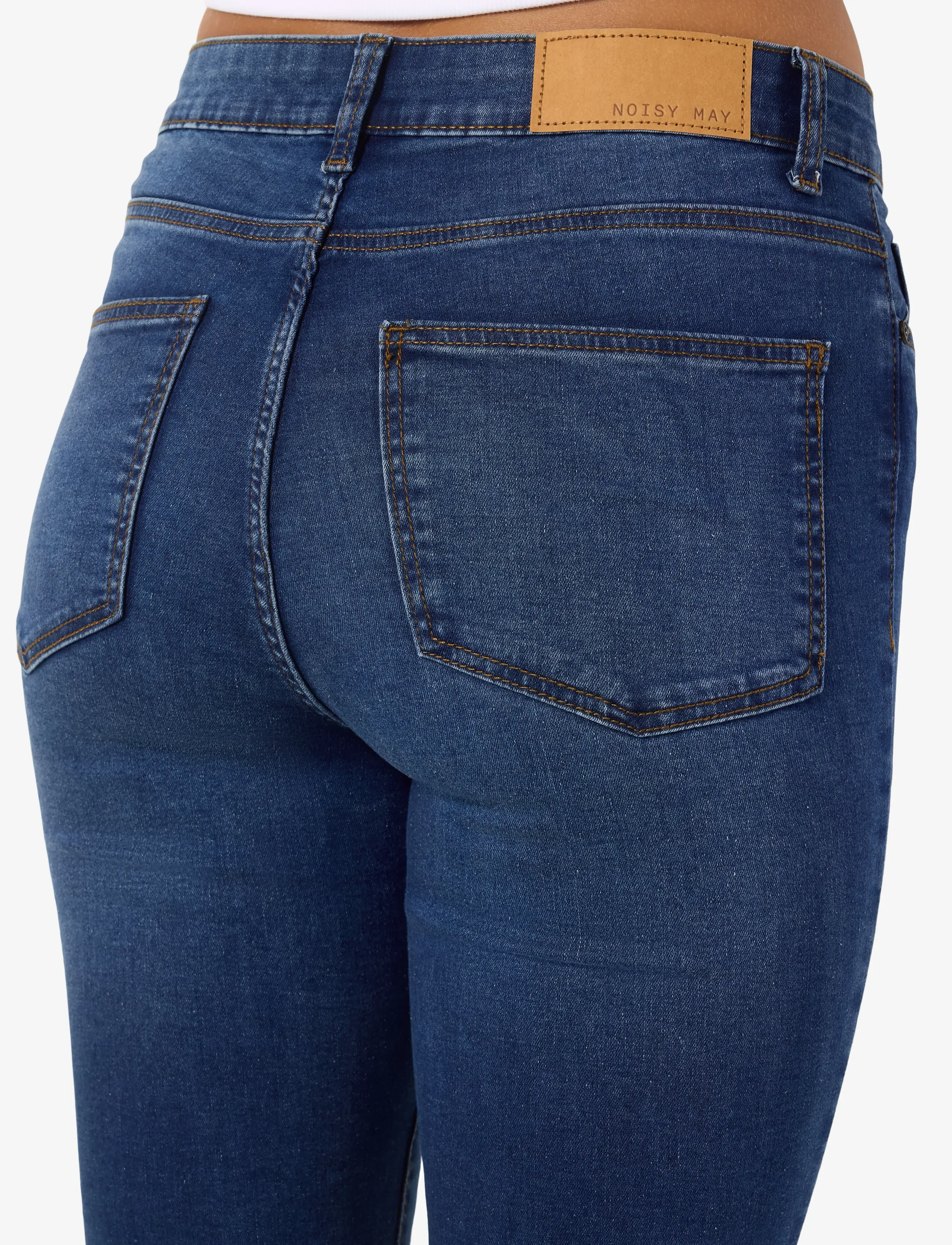 NOISY MAY Nmsallie Hw Sk Flared Vi021Mb Noos bootcut & flared jeans dam – bild 5