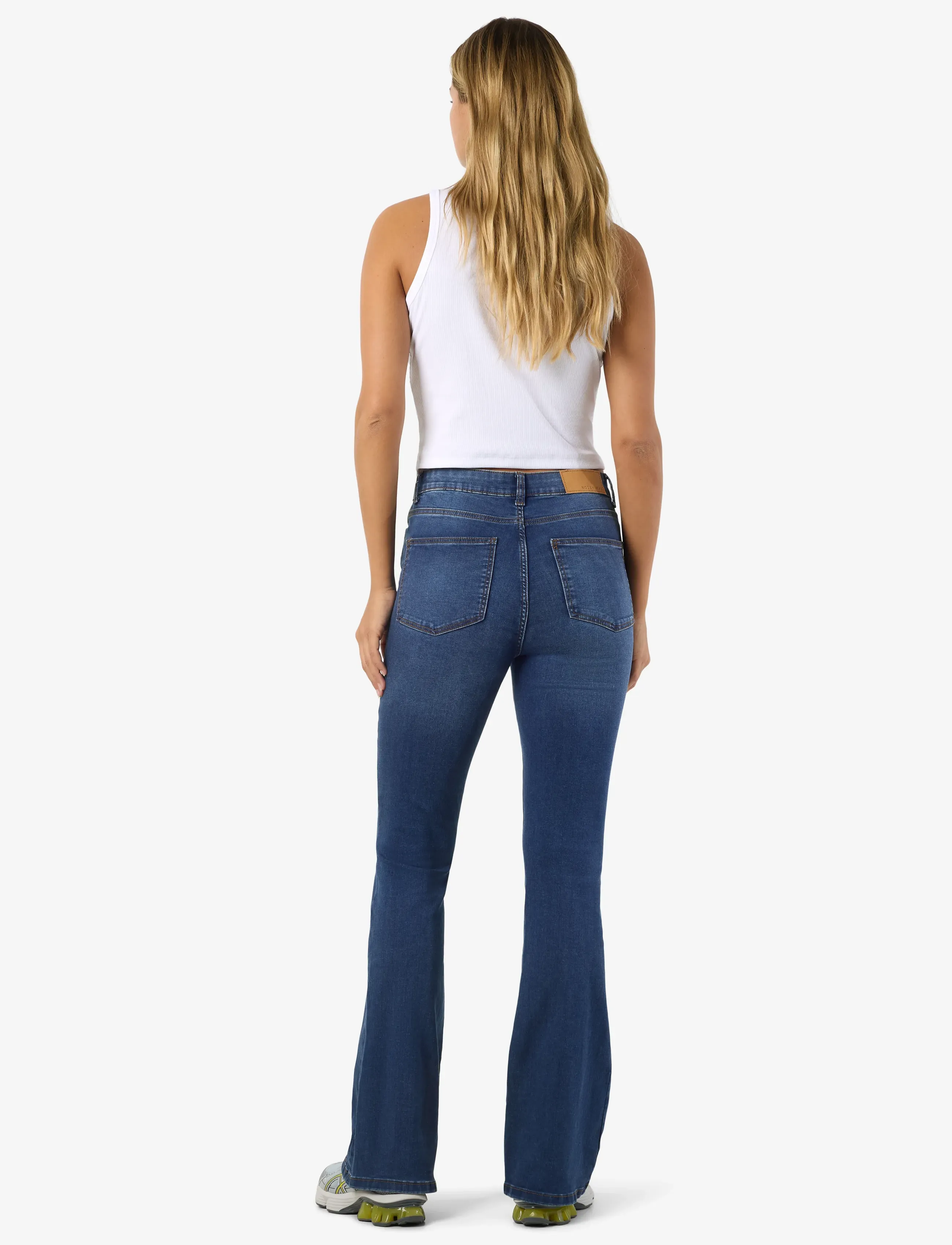 NOISY MAY Nmsallie Hw Sk Flared Vi021Mb Noos bootcut & flared jeans dam – bild 6