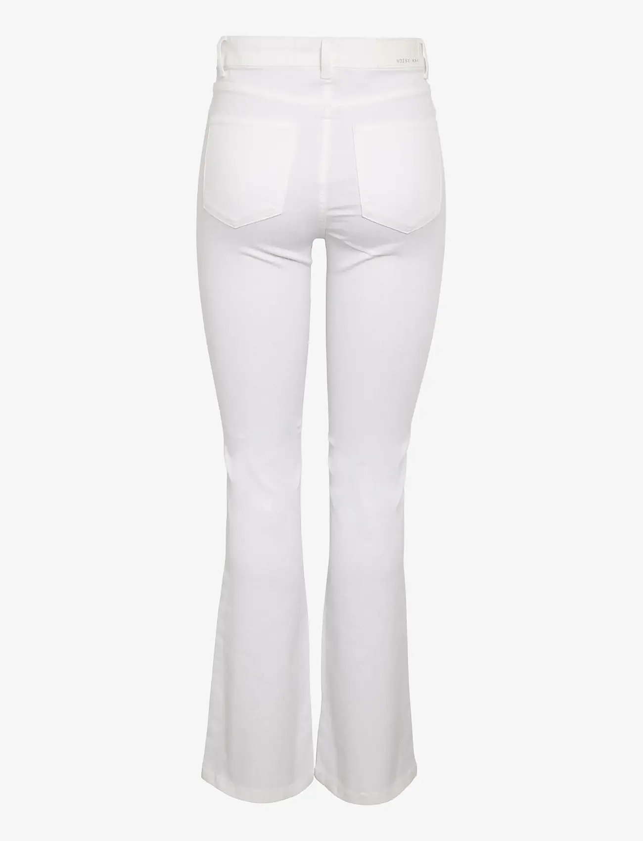 NOISY MAY - NMSALLIE HW FLARE JEANS VI163BW S* - schlaghosen - bright white - 2