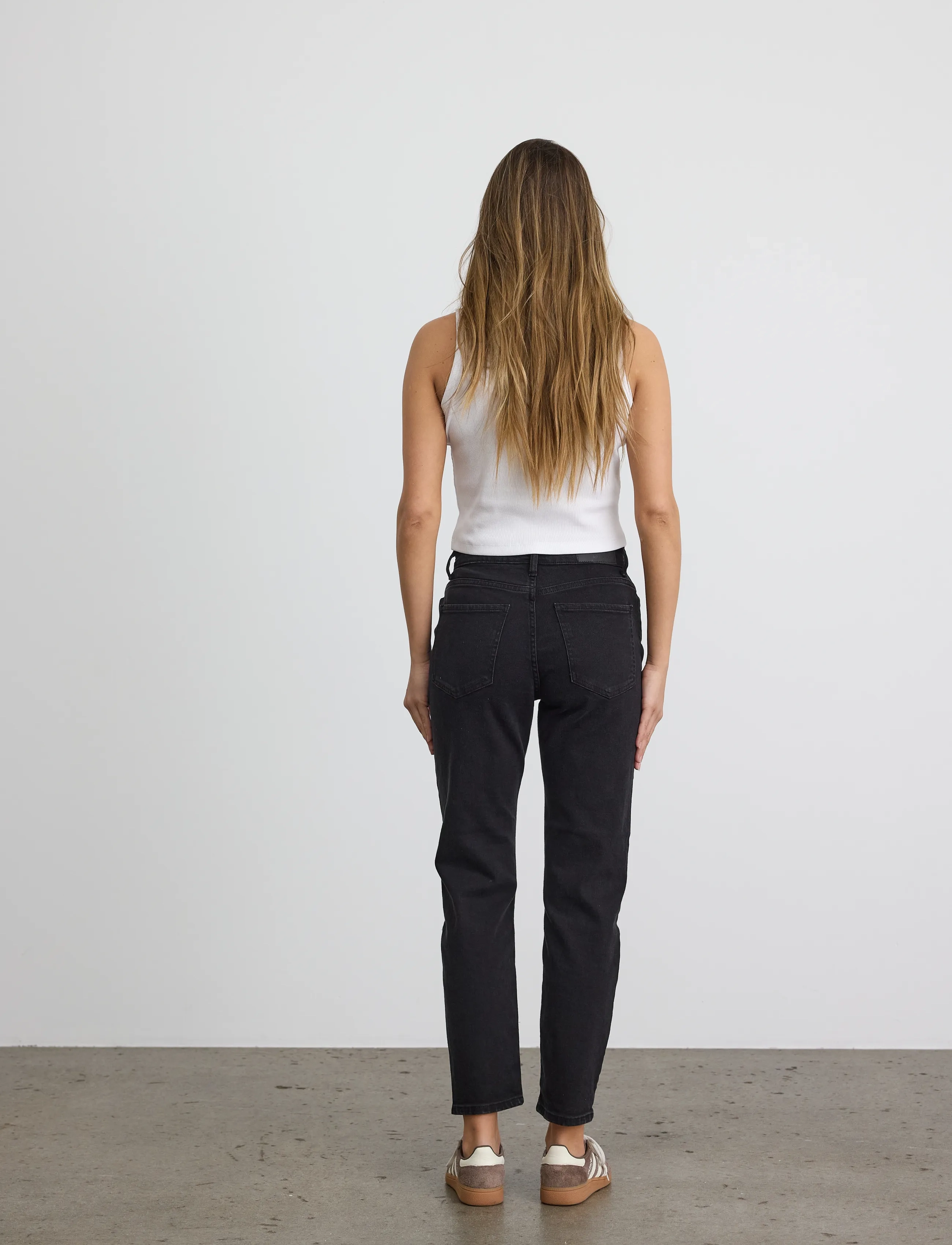 NOISY MAY Nmmoni Hw St Ank Black Jeans Fwd Noos dam – bild 8