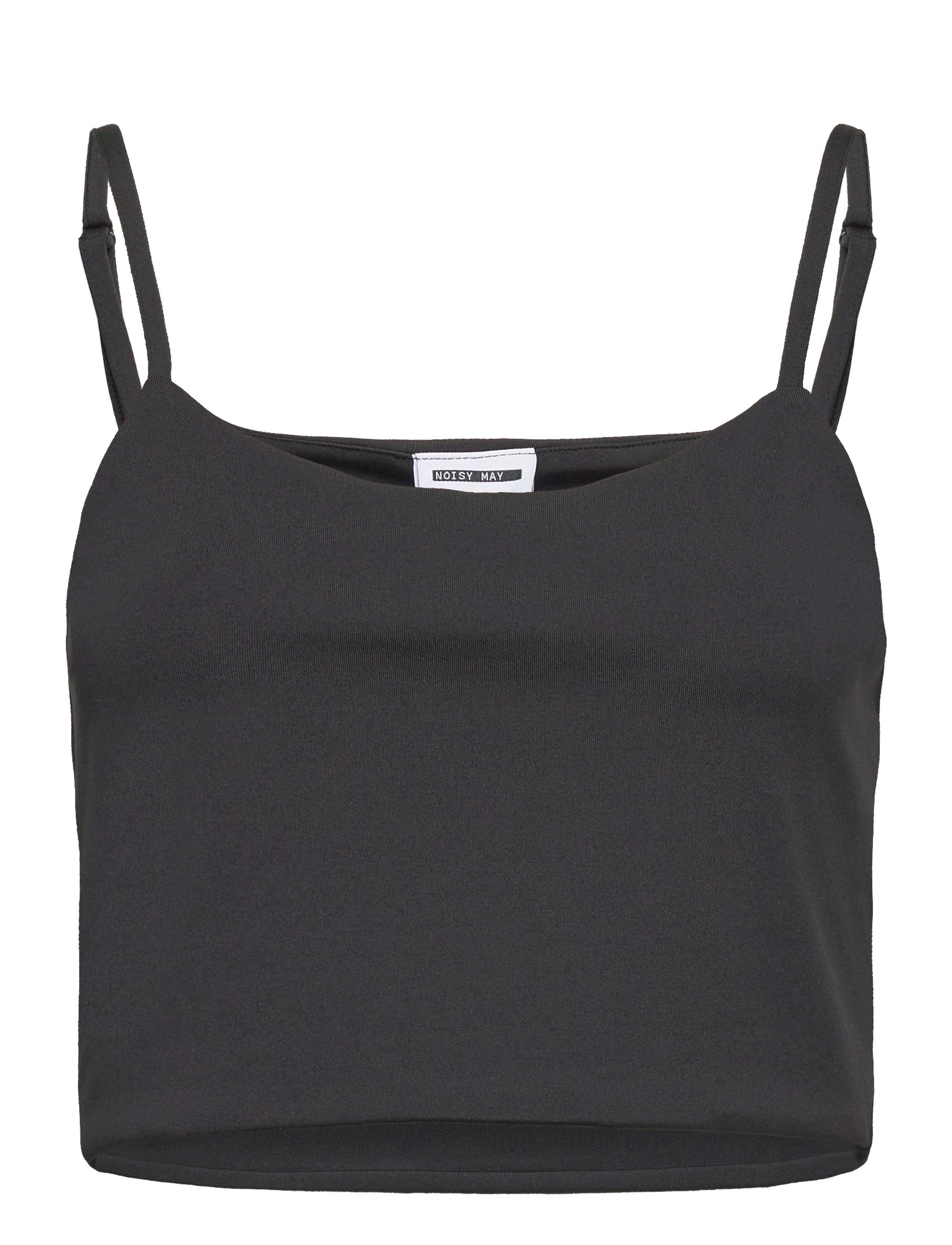 NMTERESA CROPPED S/L TOP NOOS - BLACK