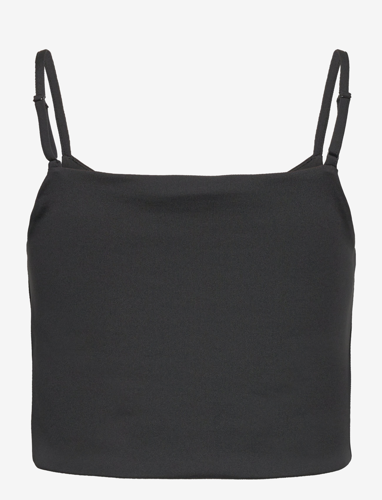 NOISY MAY - NMTERESA CROPPED S/L TOP NOOS - crop tops - black - 2