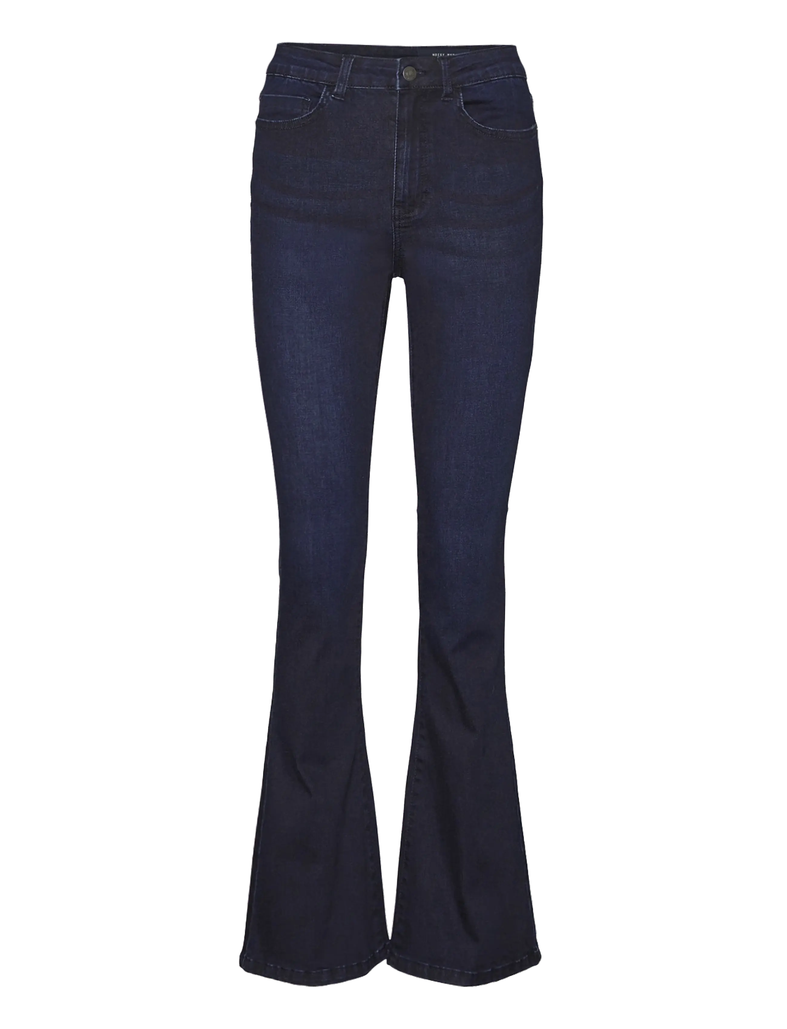 NOISY MAY NMSALLIE HW SK FLARED VI241DB NOOS - NOISY MAY - DARK BLUE DENIM / blue