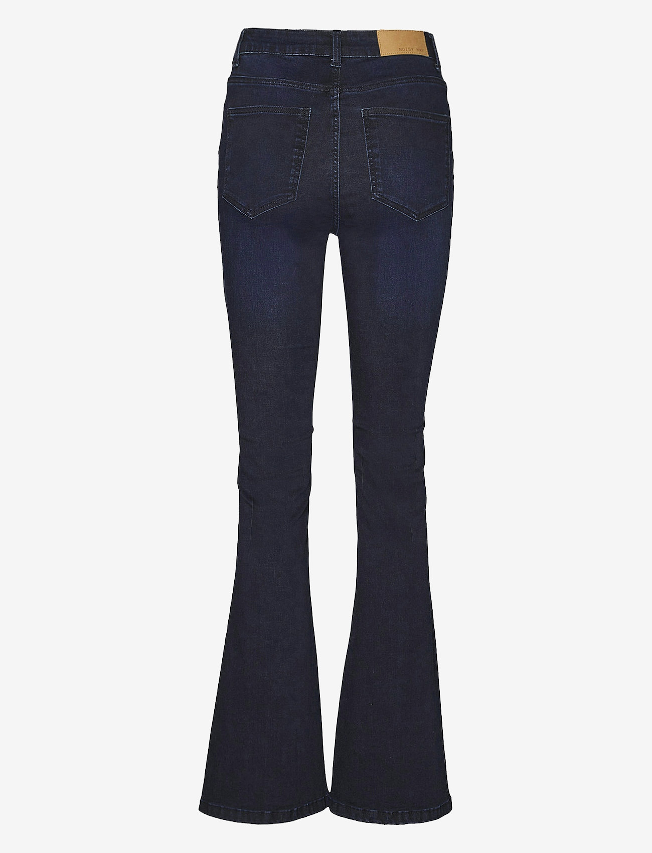 NOISY MAY - NMSALLIE HW FLARE JEAN VI241DB FWD NOOS - uitlopende jeans - dark blue denim - 1