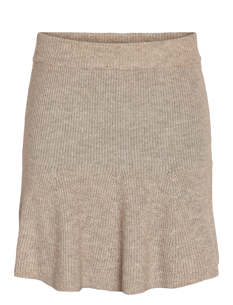 NOISY MAY - NMNOLA KNIT HW SKIRT FWD - strickröcke - nomad - 0