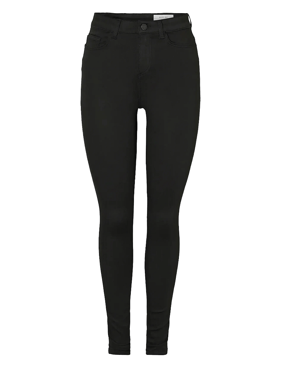 NOISY MAY - NMCALLIE HW POWER SHP ST BL VI308BL NOOS - skinny jeans - black - 1