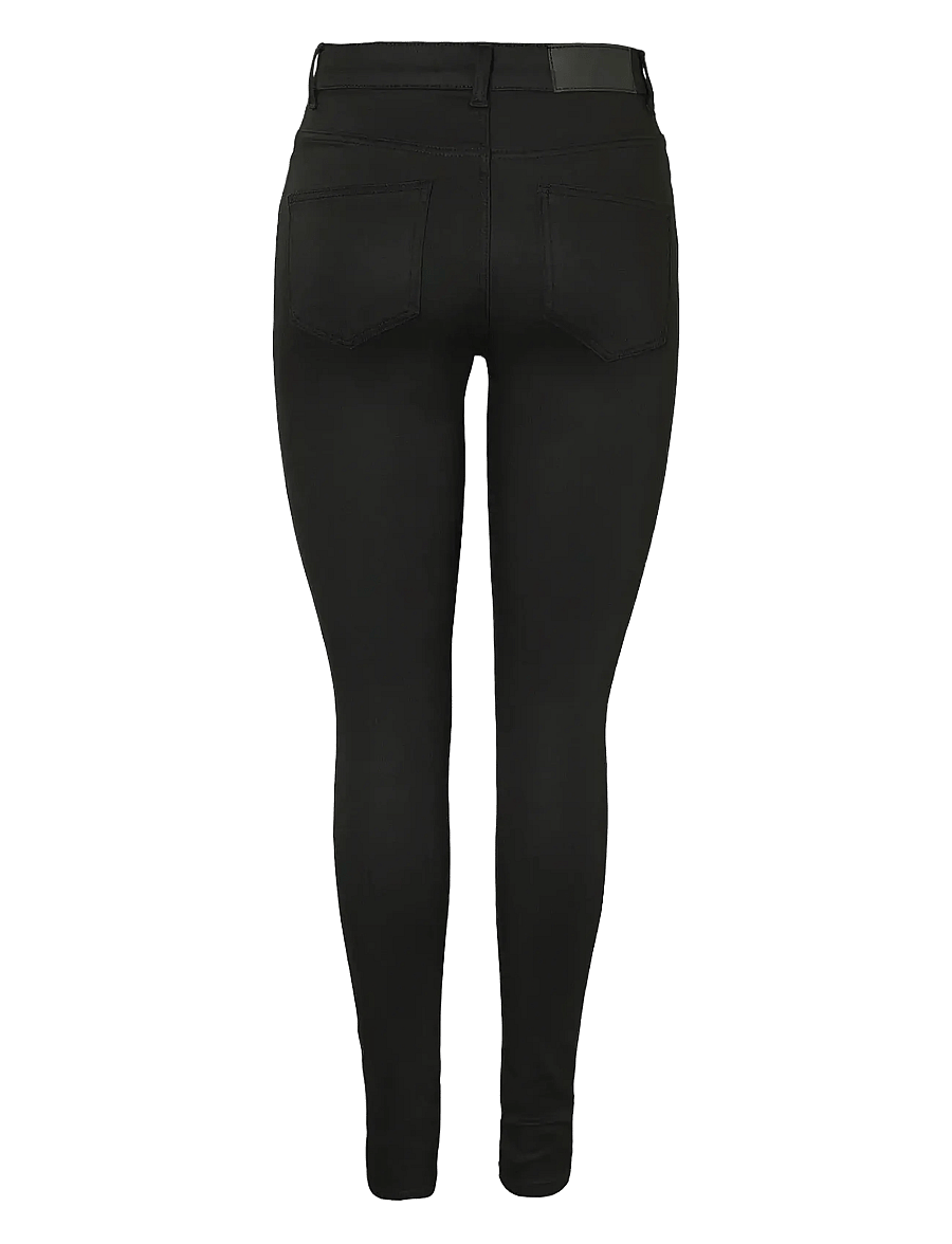 NOISY MAY - NMCALLIE HW POWER SHP ST BL VI308BL NOOS - skinny jeans - black - 2