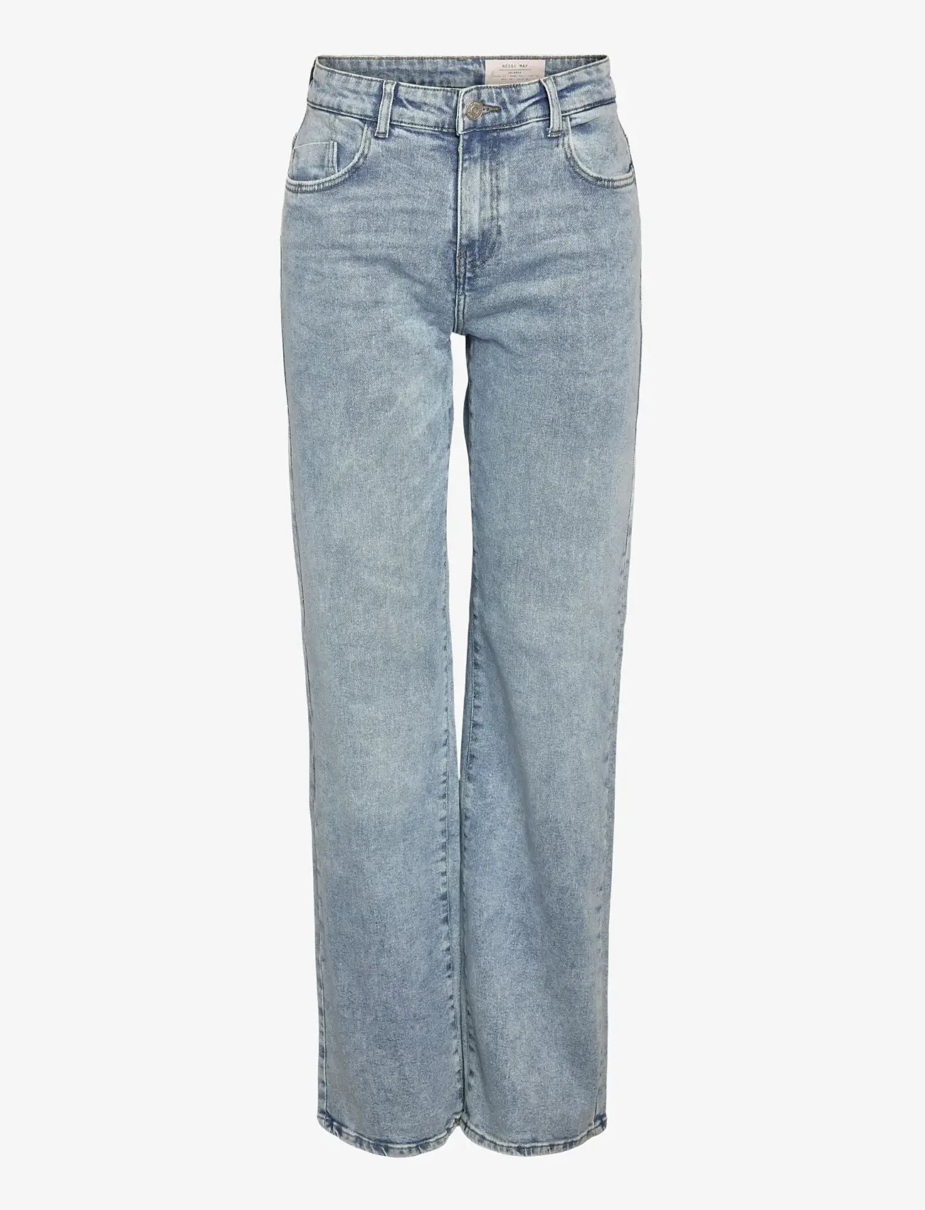 NOISY MAY - NMYOLANDA MW WIDE STR AZ236LB FWD NOOS - vida jeans - light blue denim - 1