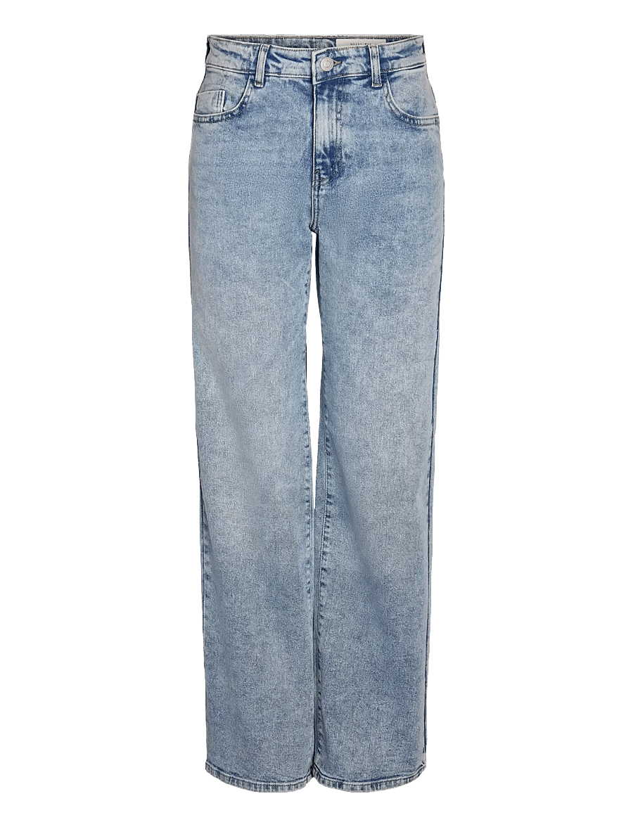 NOISY MAY - NMYOLANDA NW WIDE JEANS AZ236LB FWD NOOS - vida jeans - light blue denim - 1