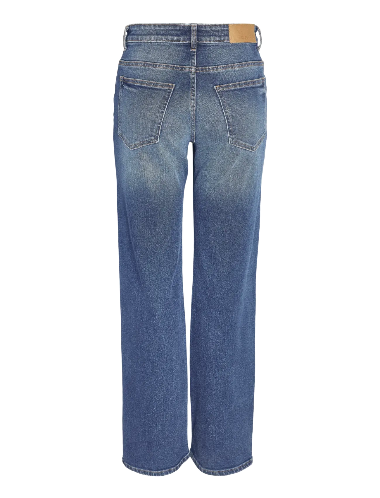 NOISY MAY - NMYOLANDA MW WIDE STR AZ308MB NOOS - brede jeans - medium blue denim - 2