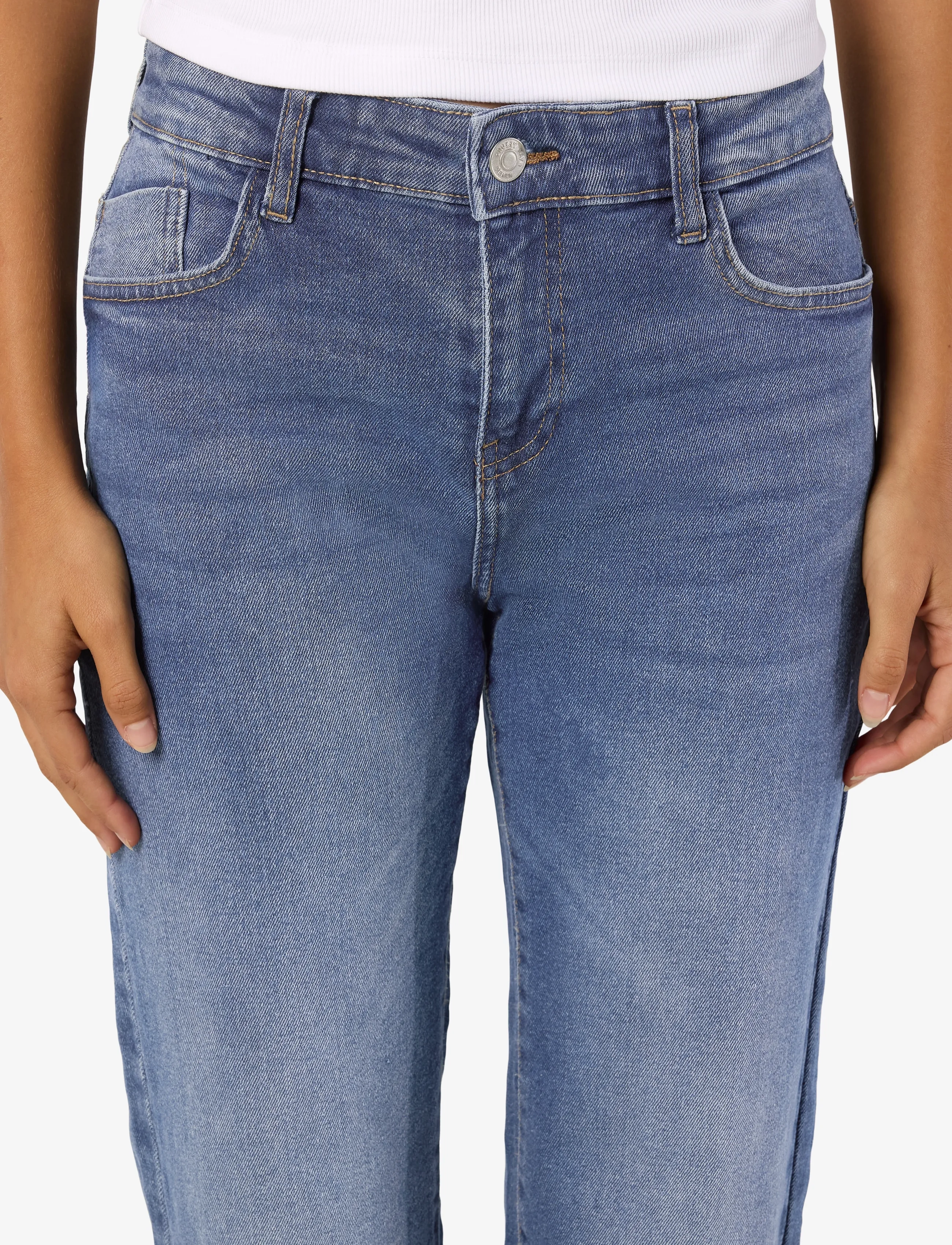 NOISY MAY Nmyolanda Nw Wide Jeans Az308Mb Fwd Noos dam – bild 4