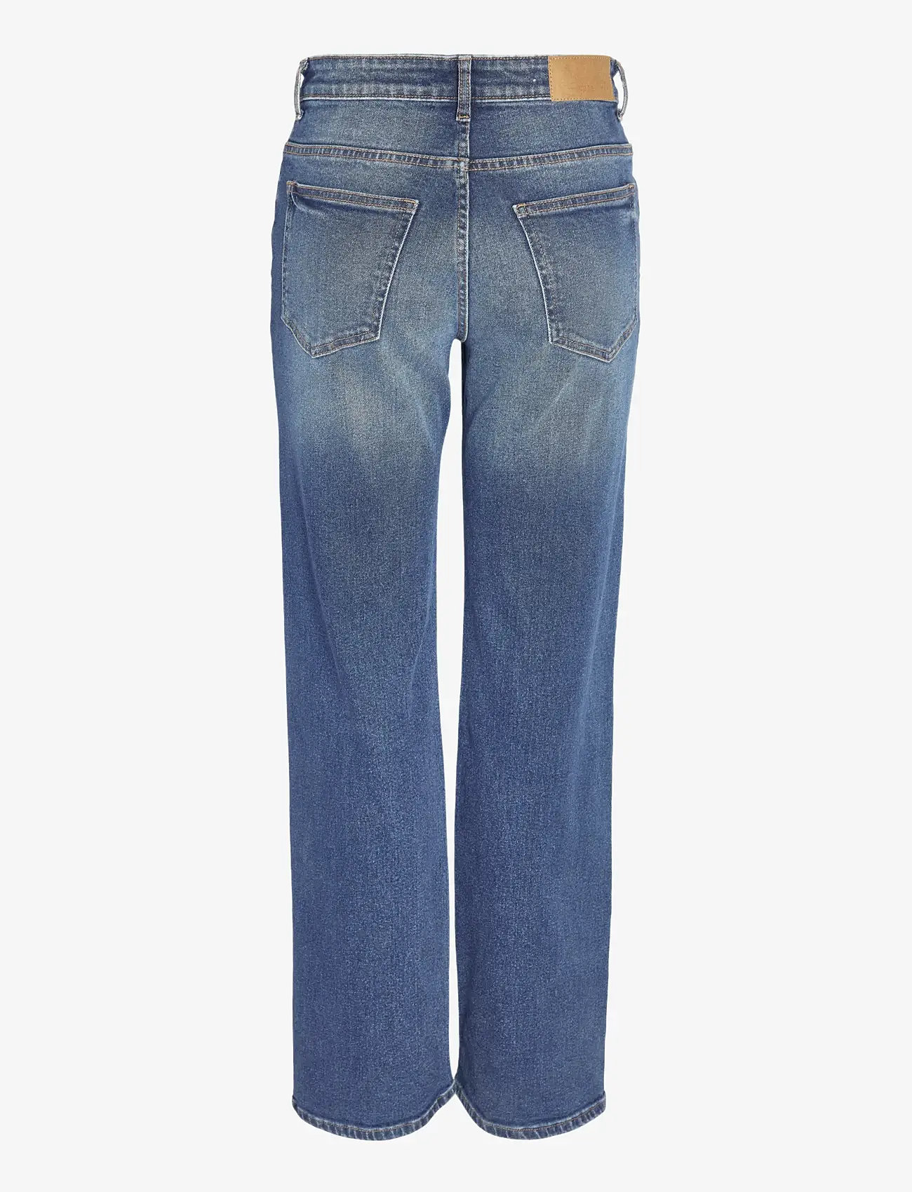 NOISY MAY - NMYOLANDA MW WIDE STR AZ308MB NOOS - brede jeans - medium blue denim - 3