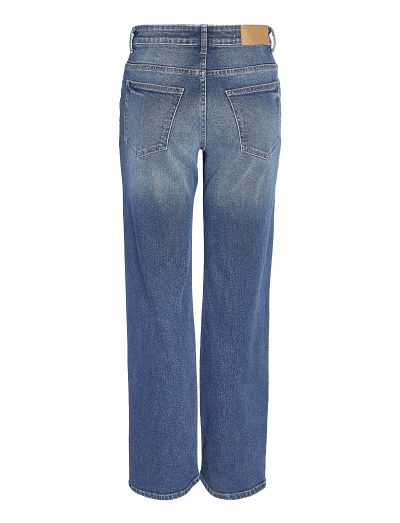 NOISY MAY - NMYOLANDA MW WIDE STR AZ308MB NOOS - brede jeans - medium blue denim - 3