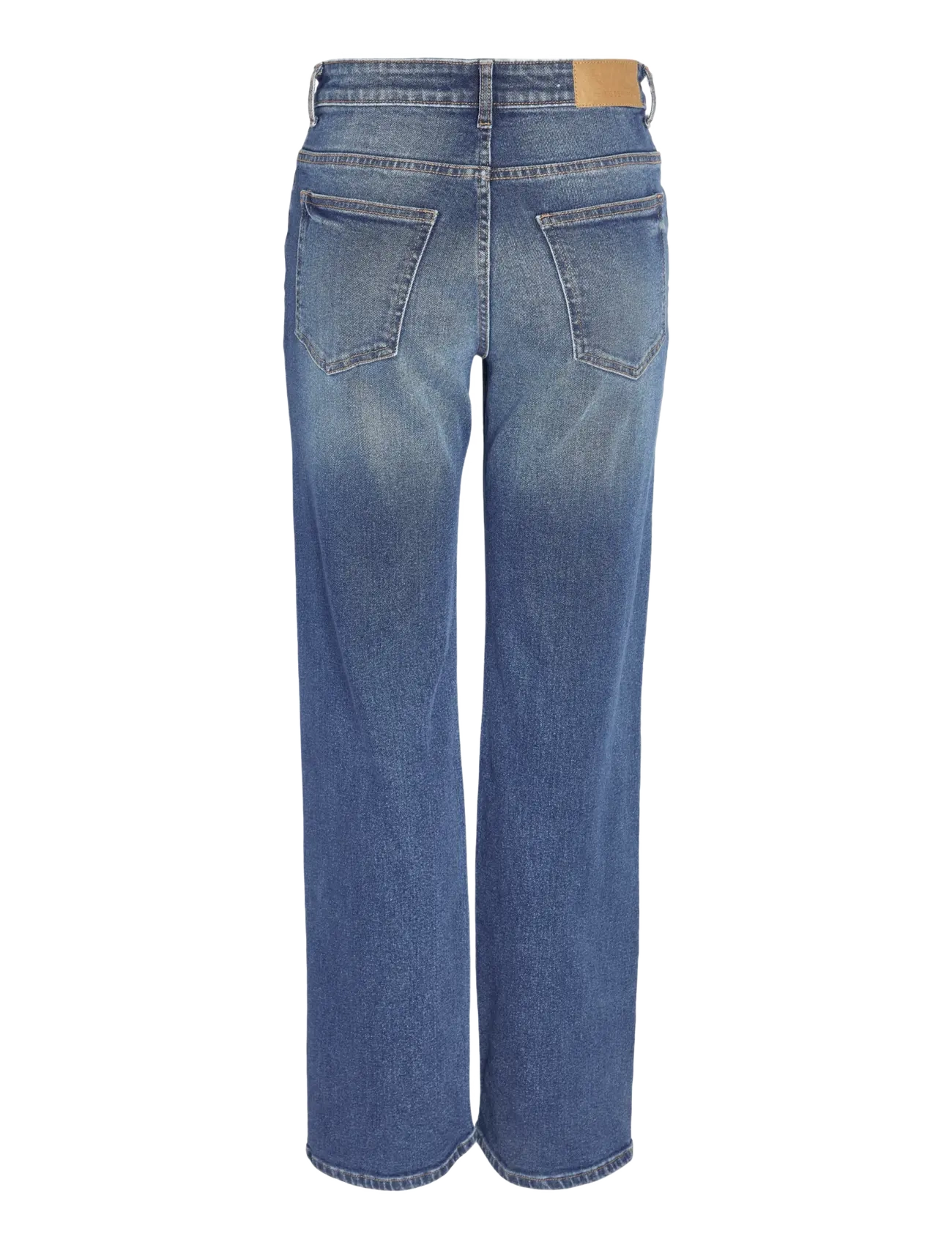 NOISY MAY - NMYOLANDA MW WIDE STR AZ308MB NOOS - brede jeans - medium blue denim - 3