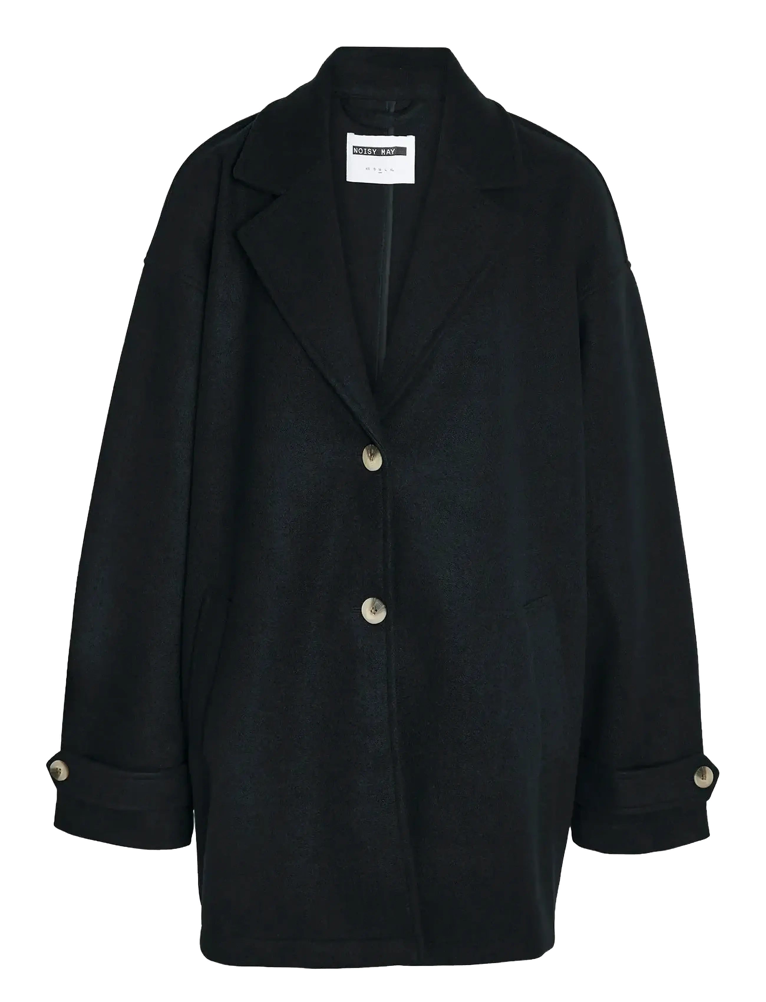 NMALICIA LS OVERSIZE BLAZER FWD NOOS - BLACK