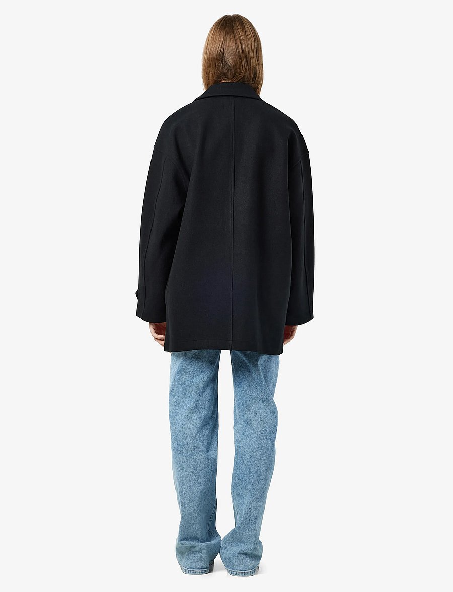 NOISY MAY - NMALICIA LS OVERSIZE BLAZER FWD NOOS - lette frakker - black - 4