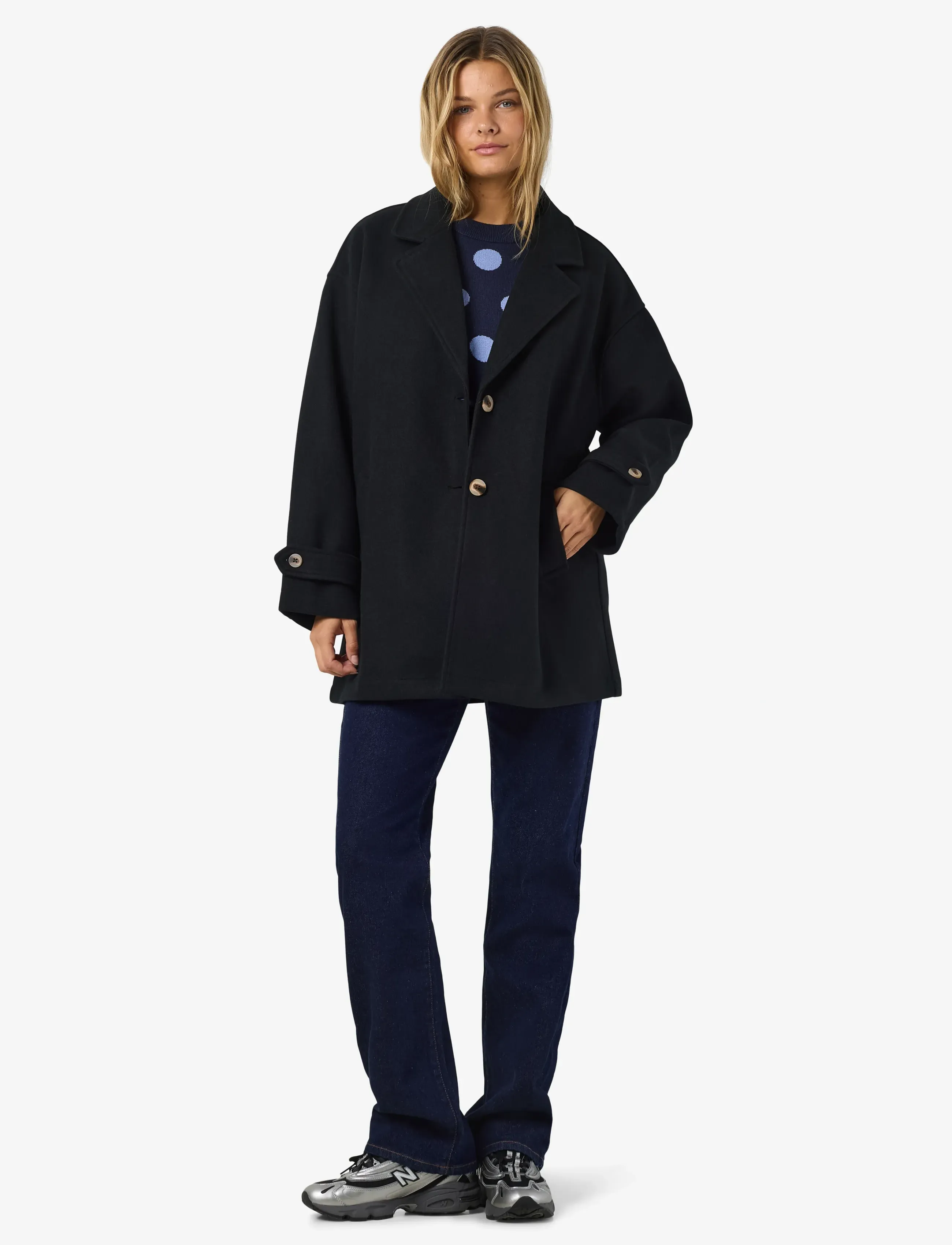 NOISY MAY Nmalicia Ls Oversize Blazer Fwd Noos dam – bild 6