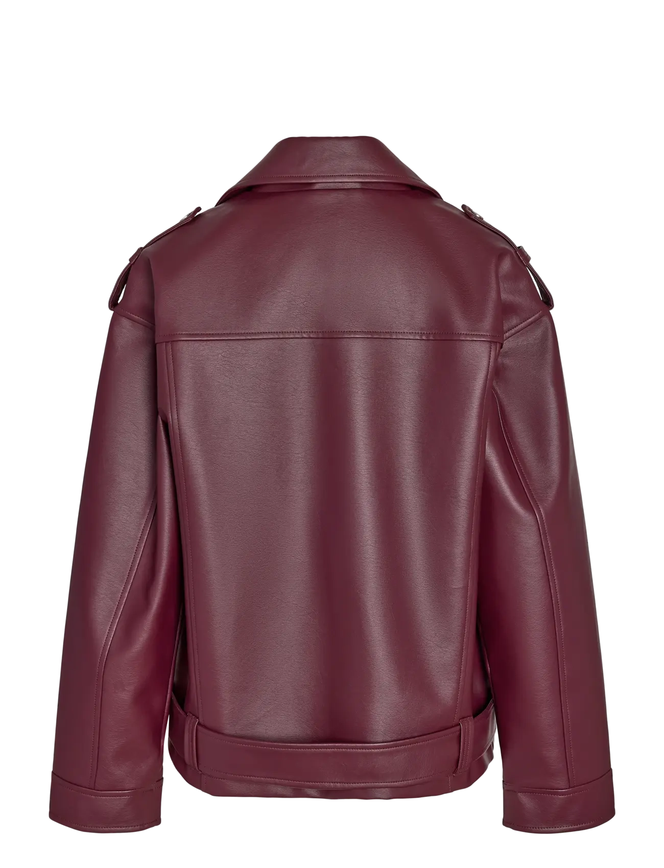 NOISY MAY - NMPAULINA OVERSIZE BIKER JACKET NOOS - kevadjoped - fig - 2