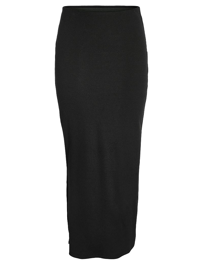NOISY MAY - NMMAYA HW ANKLE LENGTH SKIRT NOOS - maxikjolar - black - 1
