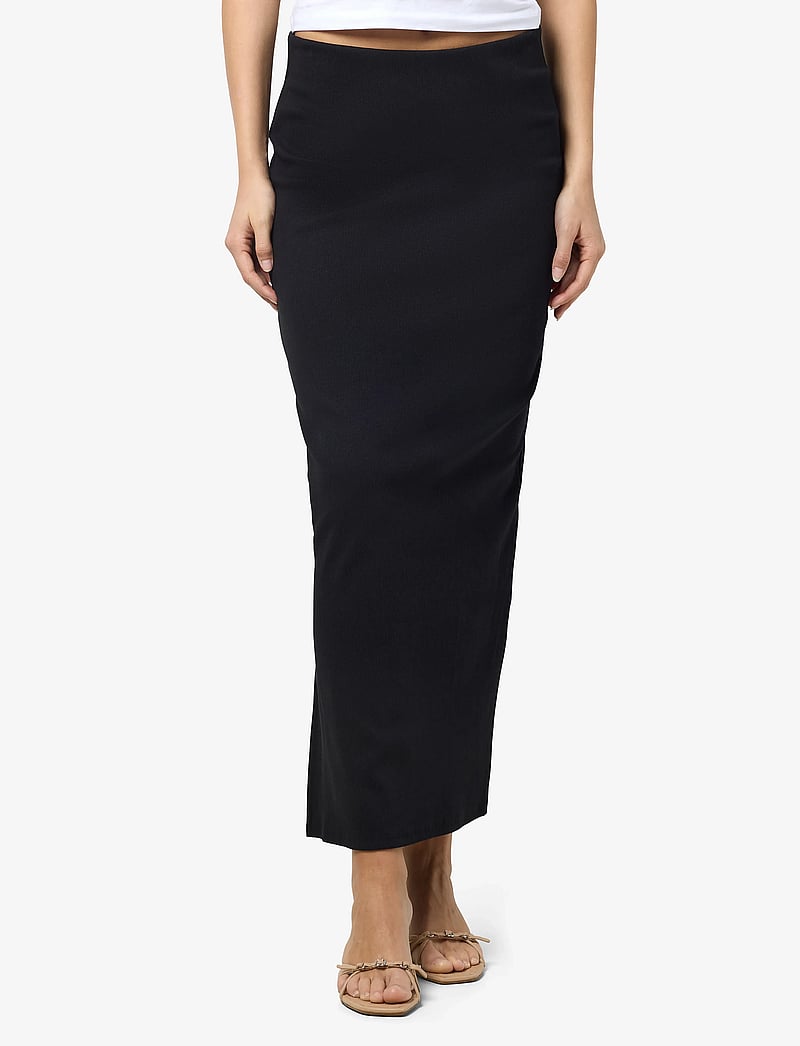 NOISY MAY - NMMAYA HW ANKLE LENGTH SKIRT NOOS - maxikjolar - black - 0