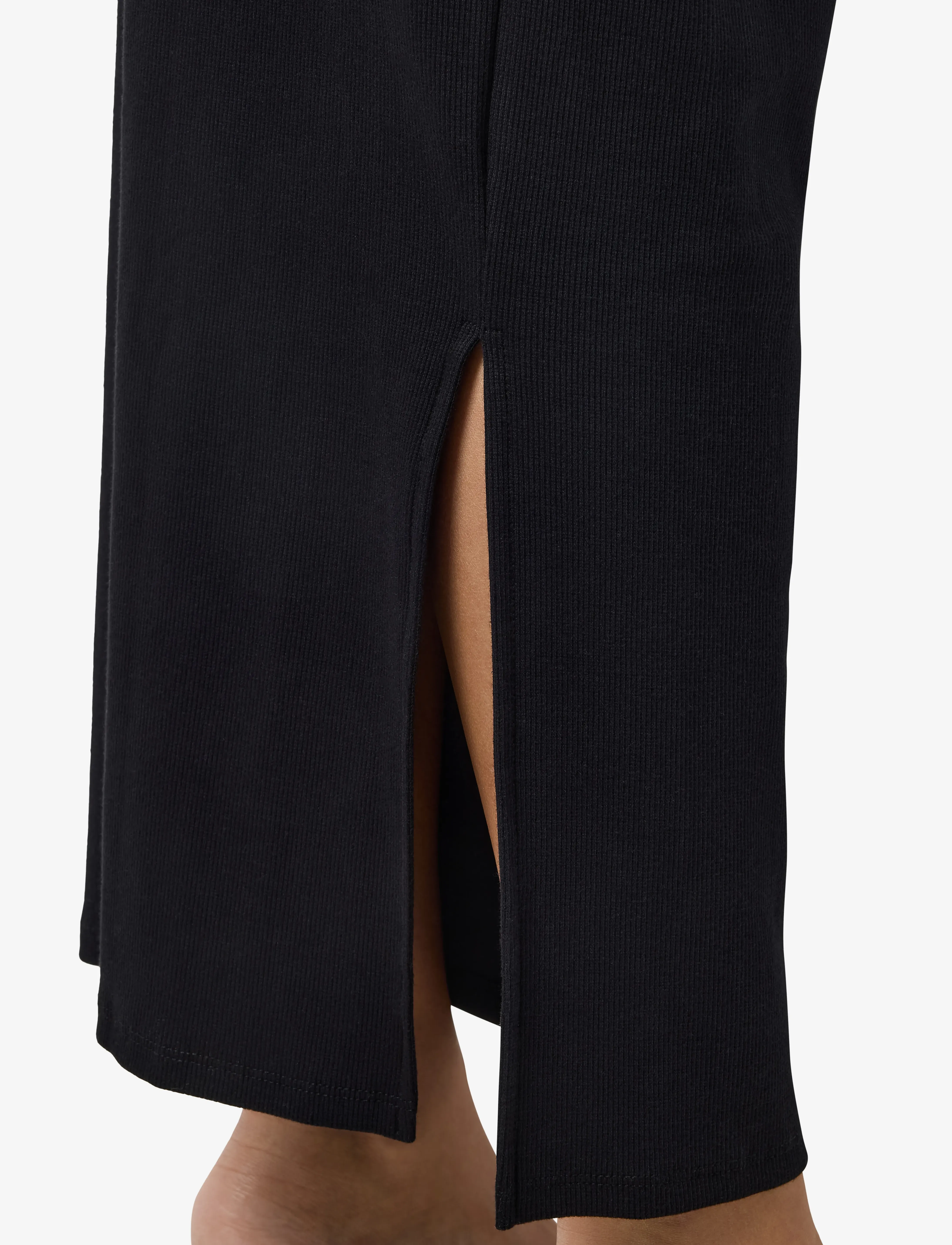 NOISY MAY - NMMAYA HW ANKLE LENGTH SKIRT NOOS - maxi röcke - black - 5