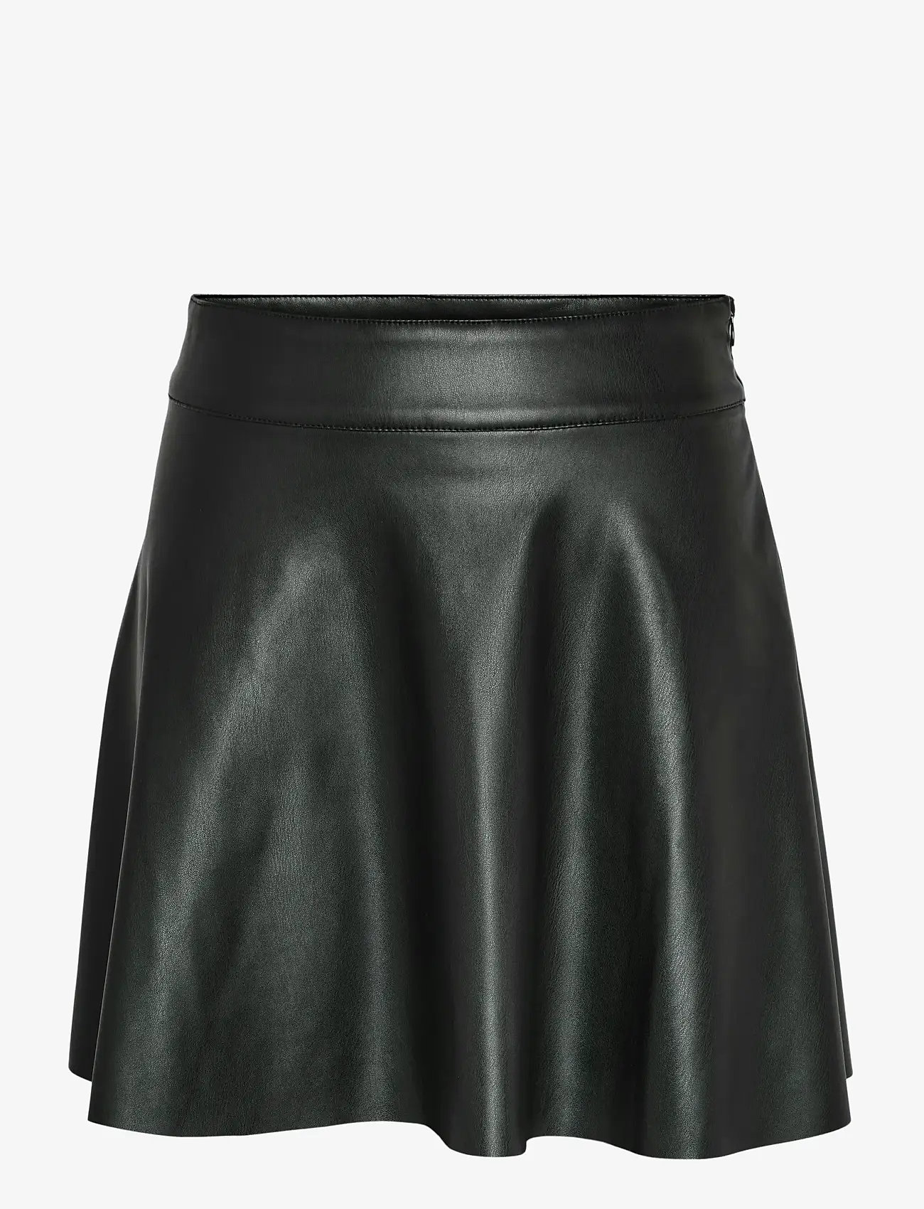 NOISY MAY - NMANDY COATED HW FLARED SKIRT  NOOS - miniseelikud - black - 1