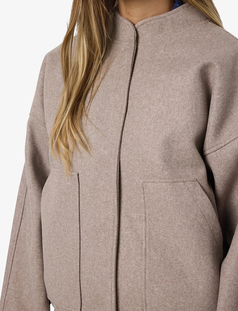 NOISY MAY - NMHALSTON L/S BOMBER JACKET NOOS - Õhukesed jakid - nomad - 5