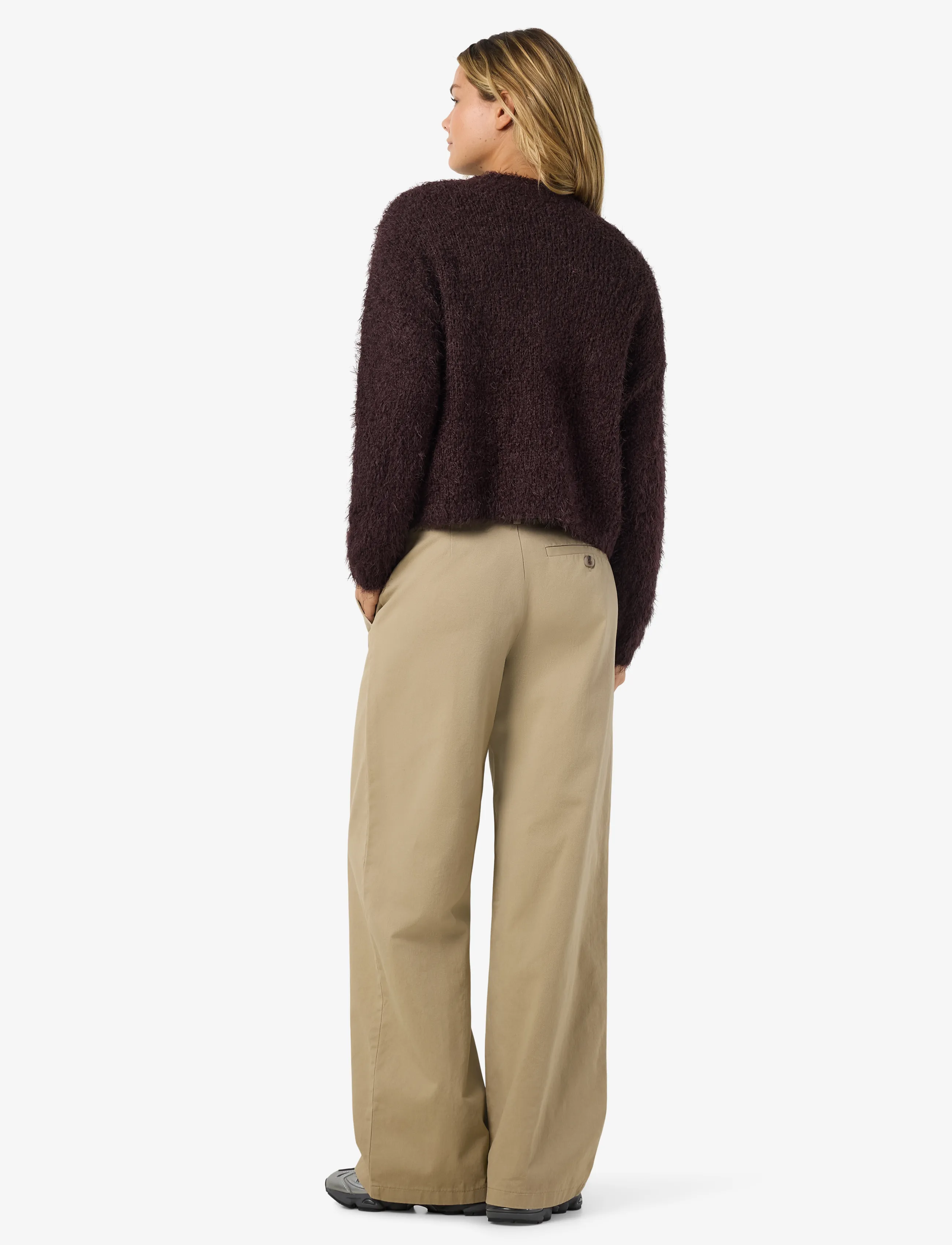 NOISY MAY Nmsassy L/S O-Neck Knit Noos stickade tröjor dam – bild 5
