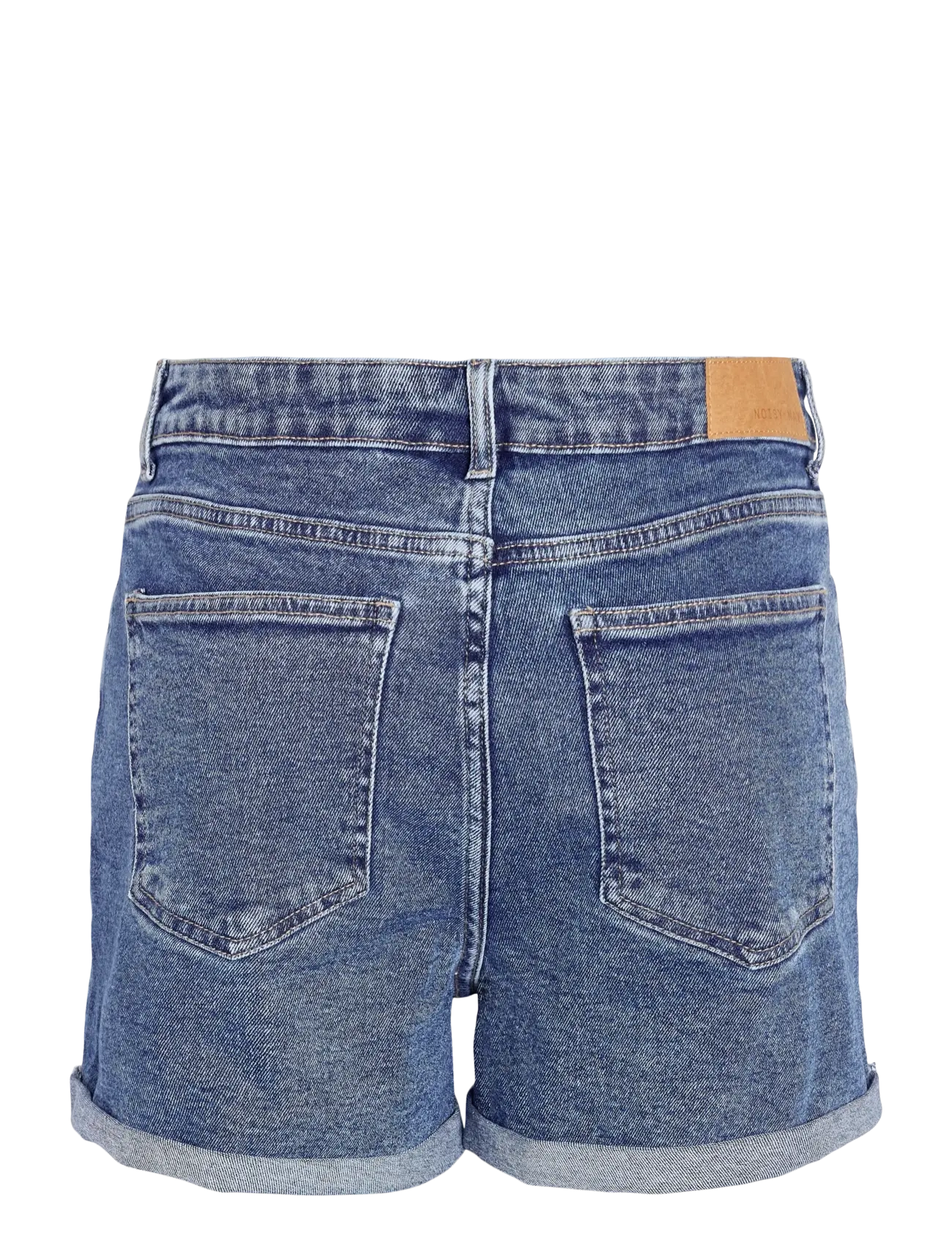 NOISY MAY - NMMONI HW DNM SHORTS AZ358MB NOOS - jeansshorts - medium blue denim - 2