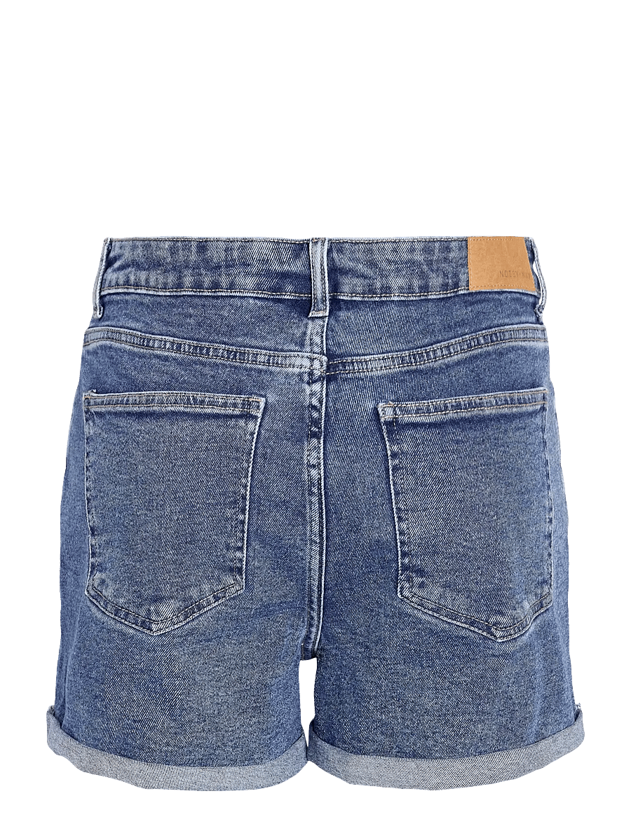 NOISY MAY - NMMONI HW DNM SHORTS AZ358MB NOOS - jeansshorts - medium blue denim - 2