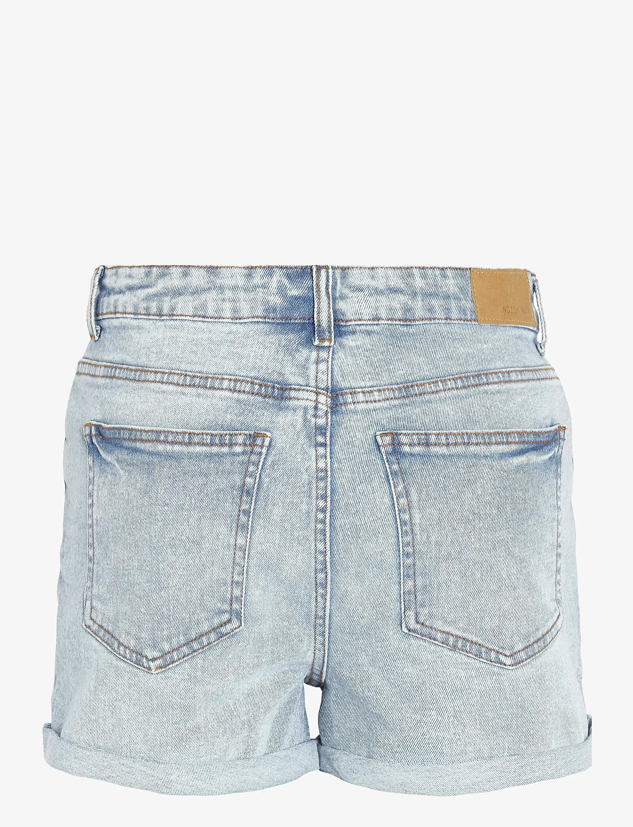 NOISY MAY - NMMONI HW DNM SHORTS AZ359LB NOOS - jeansshorts - light blue denim - 1