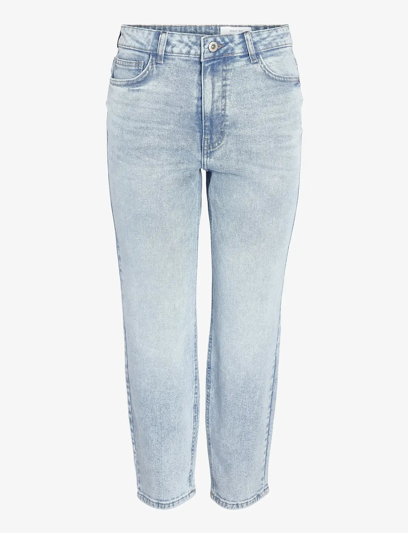 NOISY MAY - NMMONI HW ST ANK JEANS AZ359LB FWD NOOS - kitsad teksad - light blue denim - 1