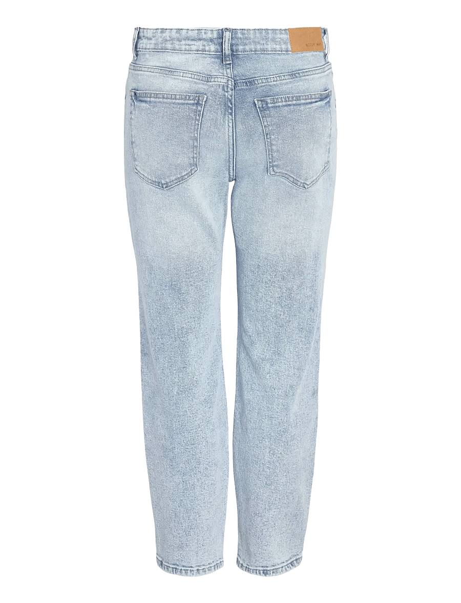 NOISY MAY - NMMONI HW ST ANK JEANS AZ359LB NOOS - slim-fit-jeans - light blue denim - 2