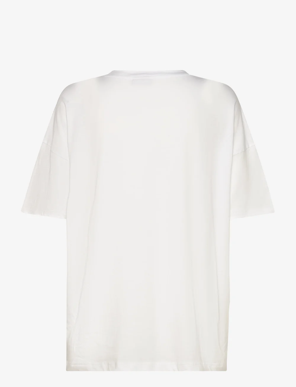 NOISY MAY - NMIDA S/S PIZZA T-SHIRT FWD LAB - t-shirts - bright white - 1