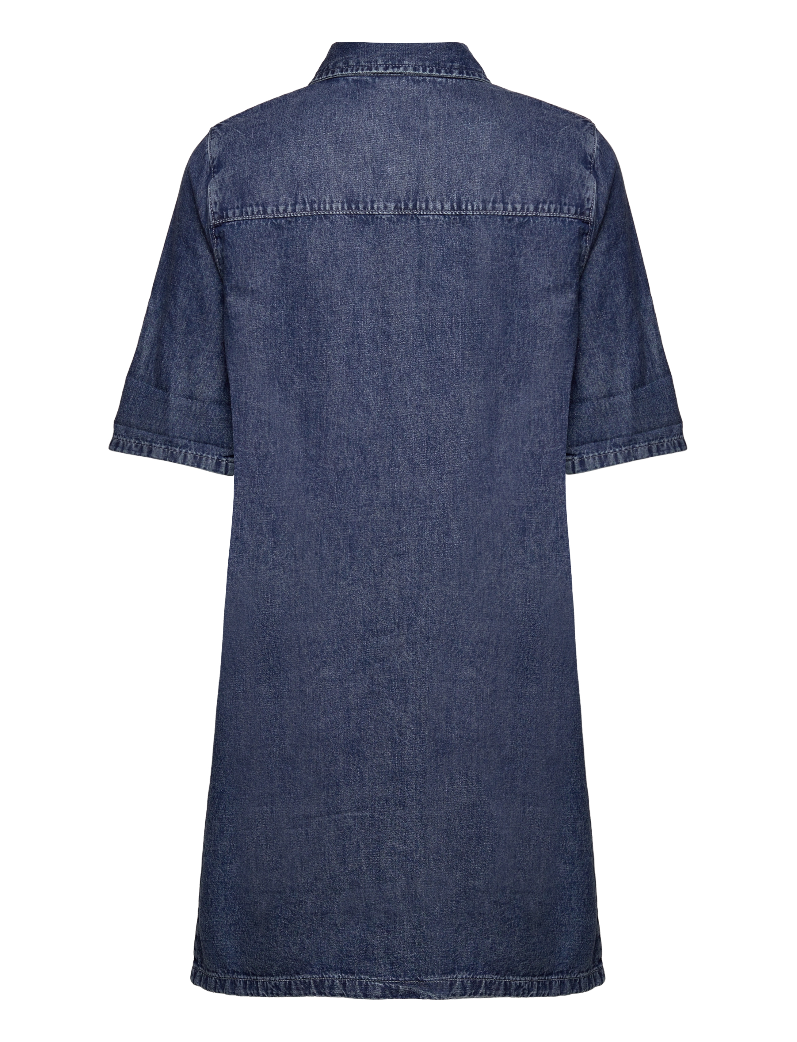 NOISY MAY - NMNEW SIGNE S/S DENIM DRESS VI002MB NOOS - hemdkleider - medium blue denim - 2