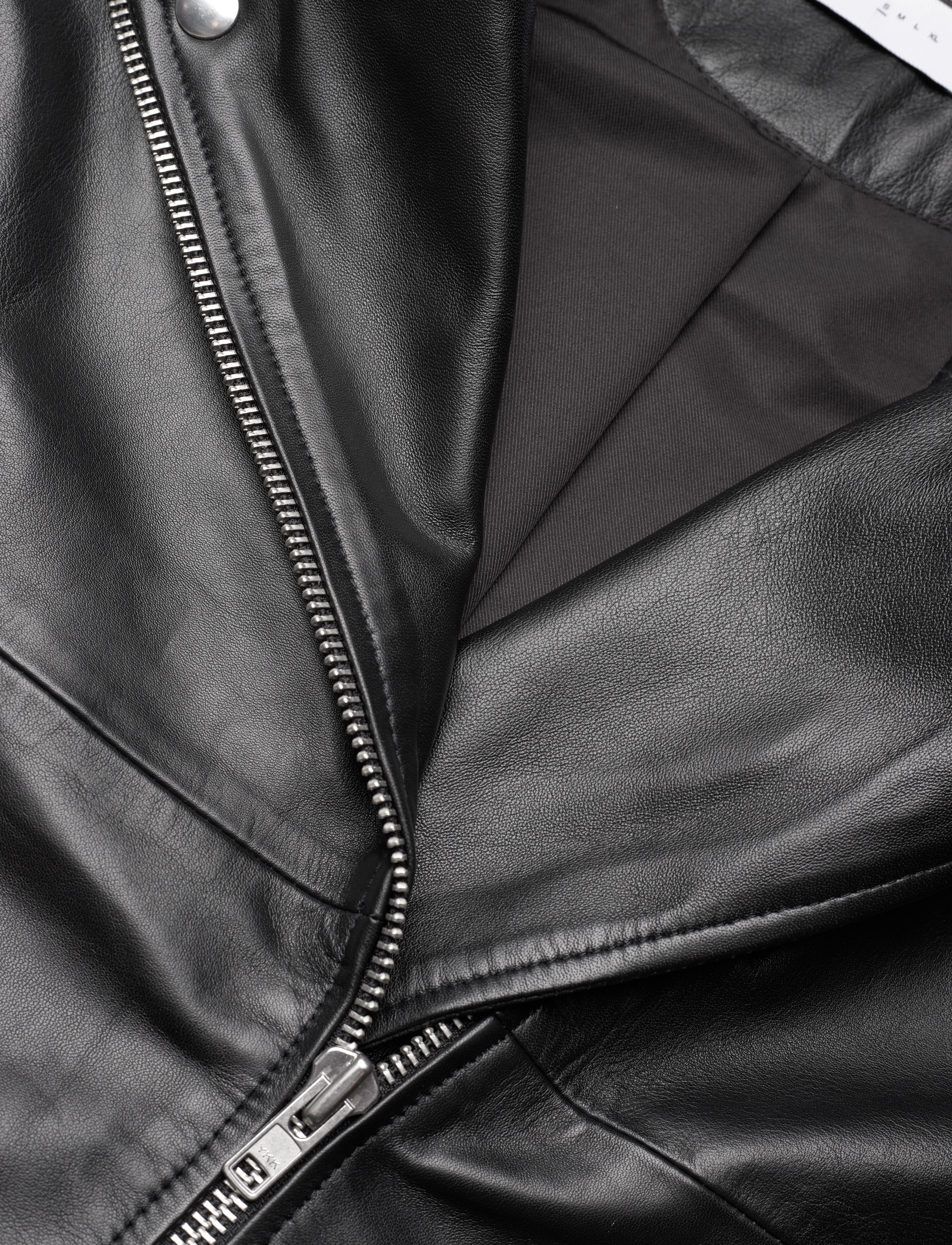 NOISY MAY - NMPAULINA LEATHER BIKER JACKET - black - 3
