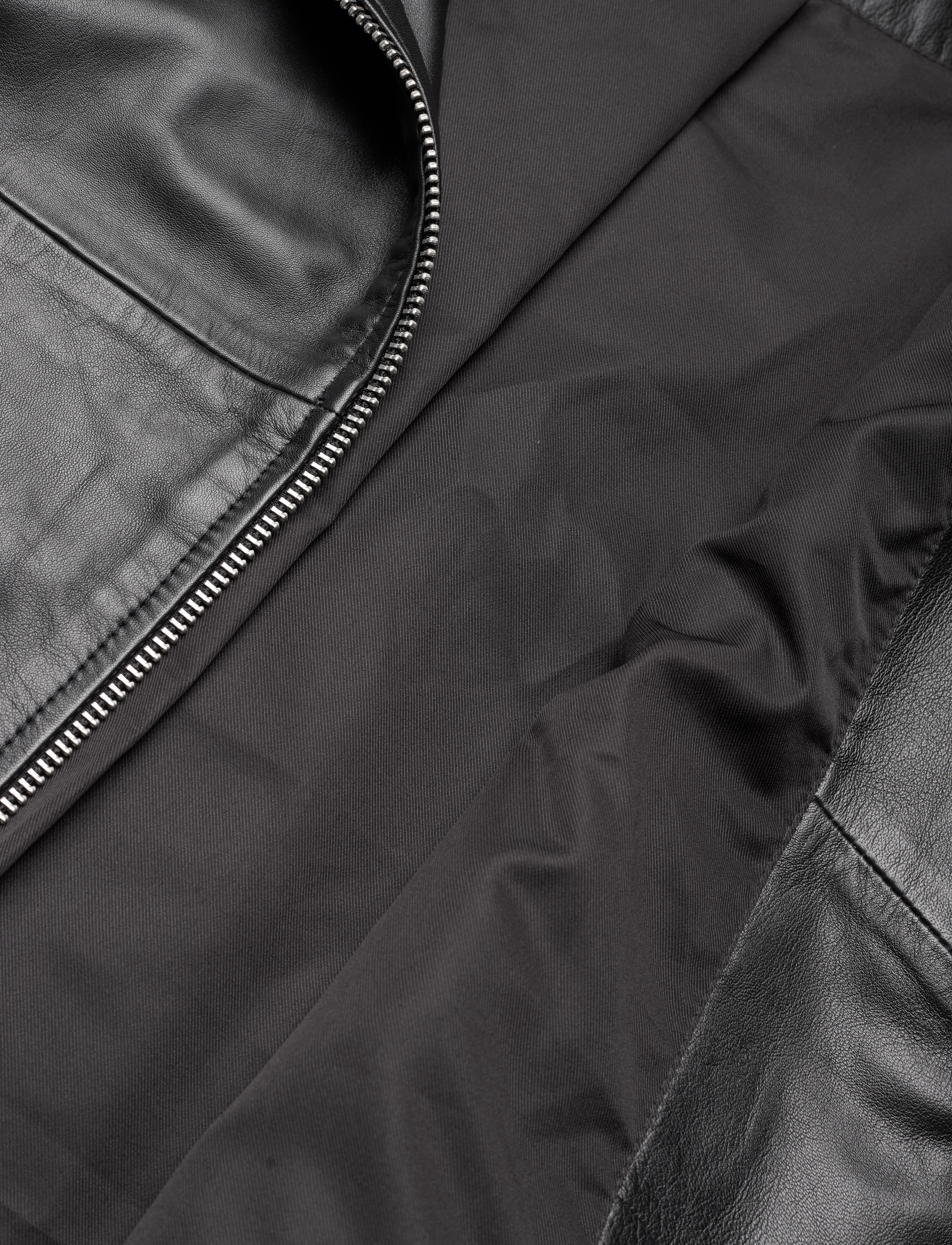 NOISY MAY - NMPAULINA LEATHER BIKER JACKET - black - 5