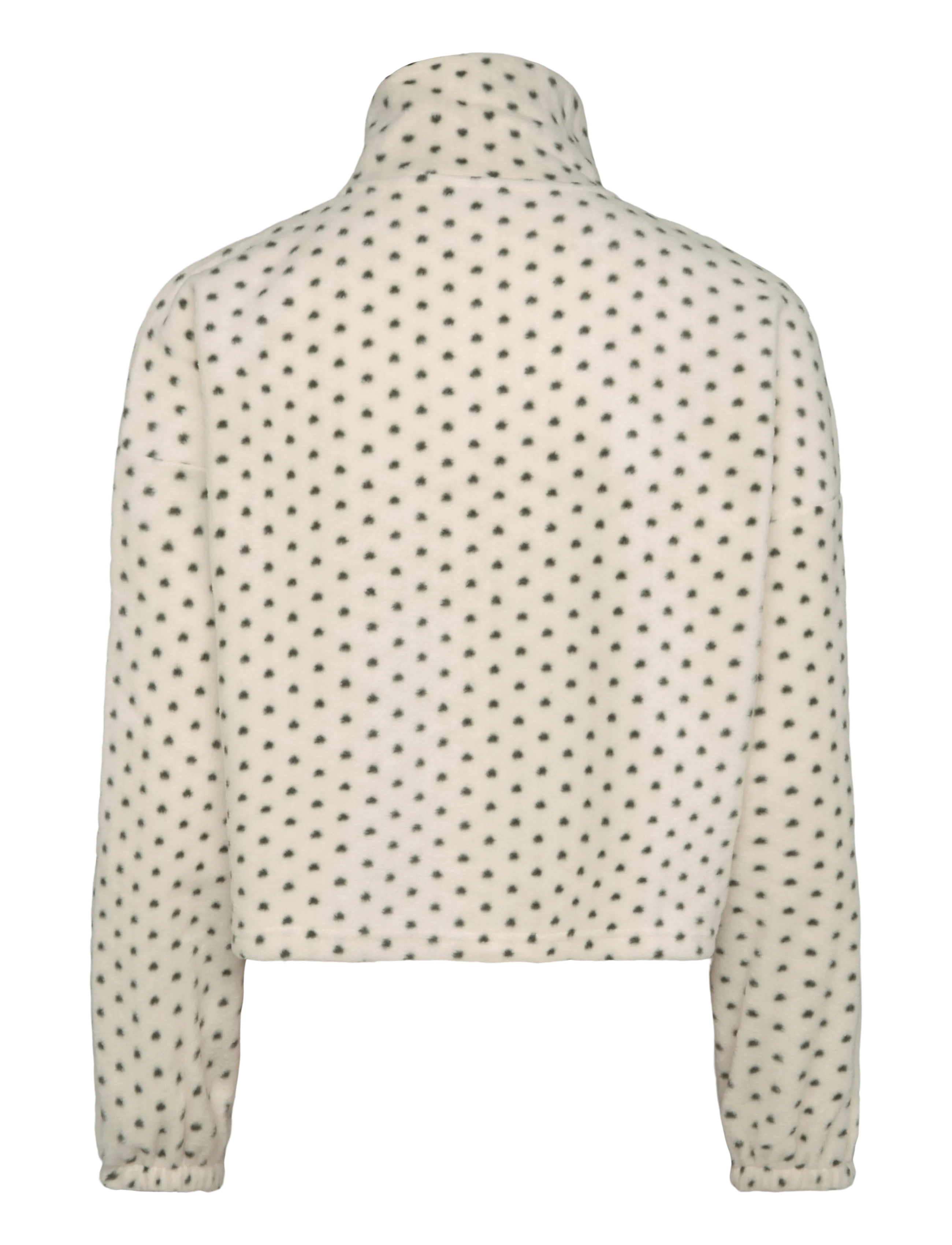 NOISY MAY - NMFLECI L/S ZIPPER BLOUSE AOP - fleece & midlayer - birch - 2