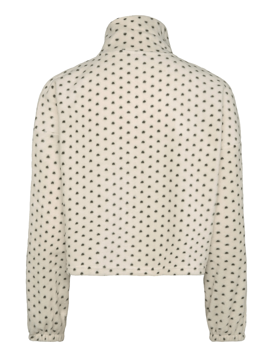 NOISY MAY - NMFLECI L/S ZIPPER BLOUSE AOP - fleece & midlayer - birch - 2