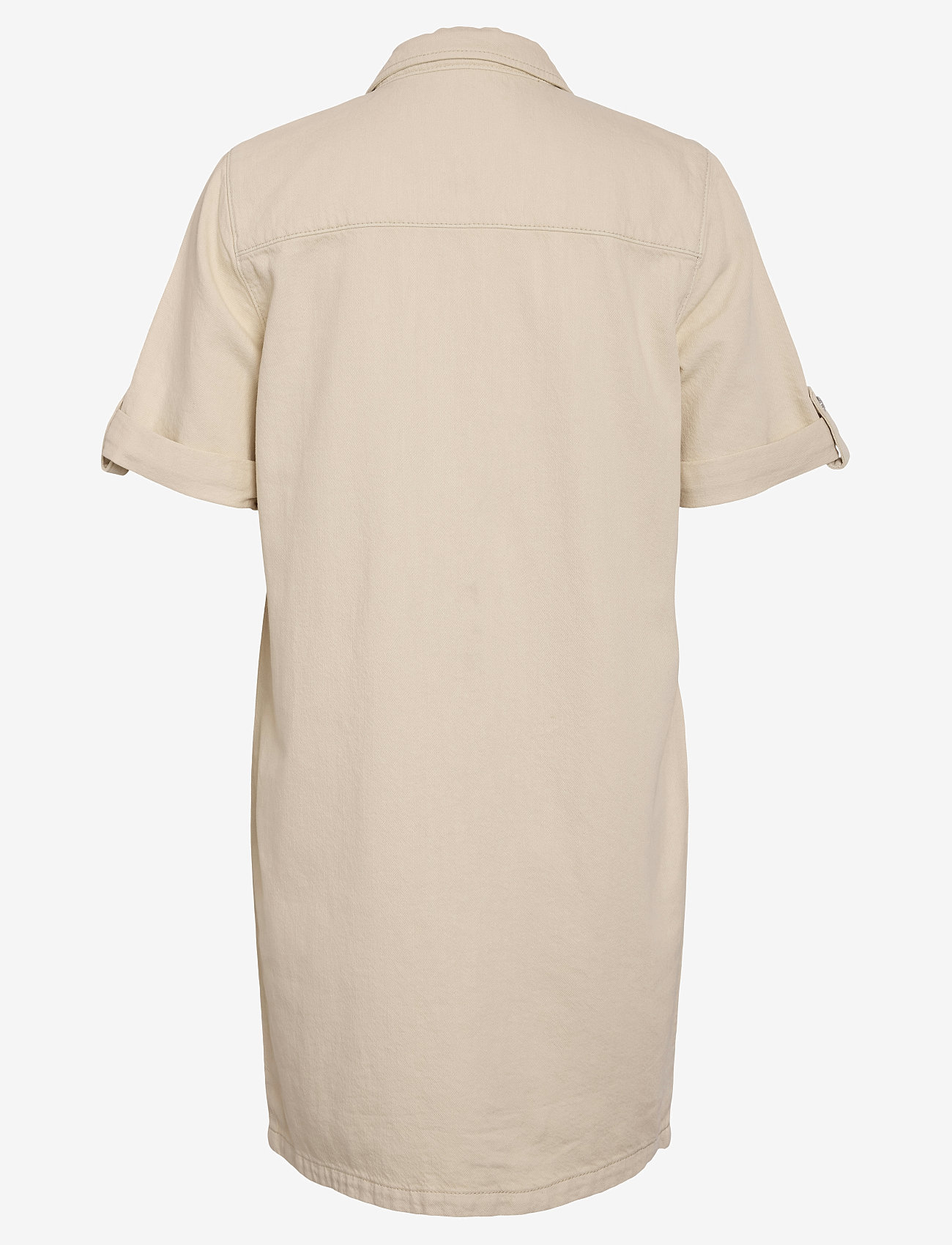 NOISY MAY - NMNEW SIGNE S/S DENIM DRESS CLR NOOS - särkkleidid - birch - 1
