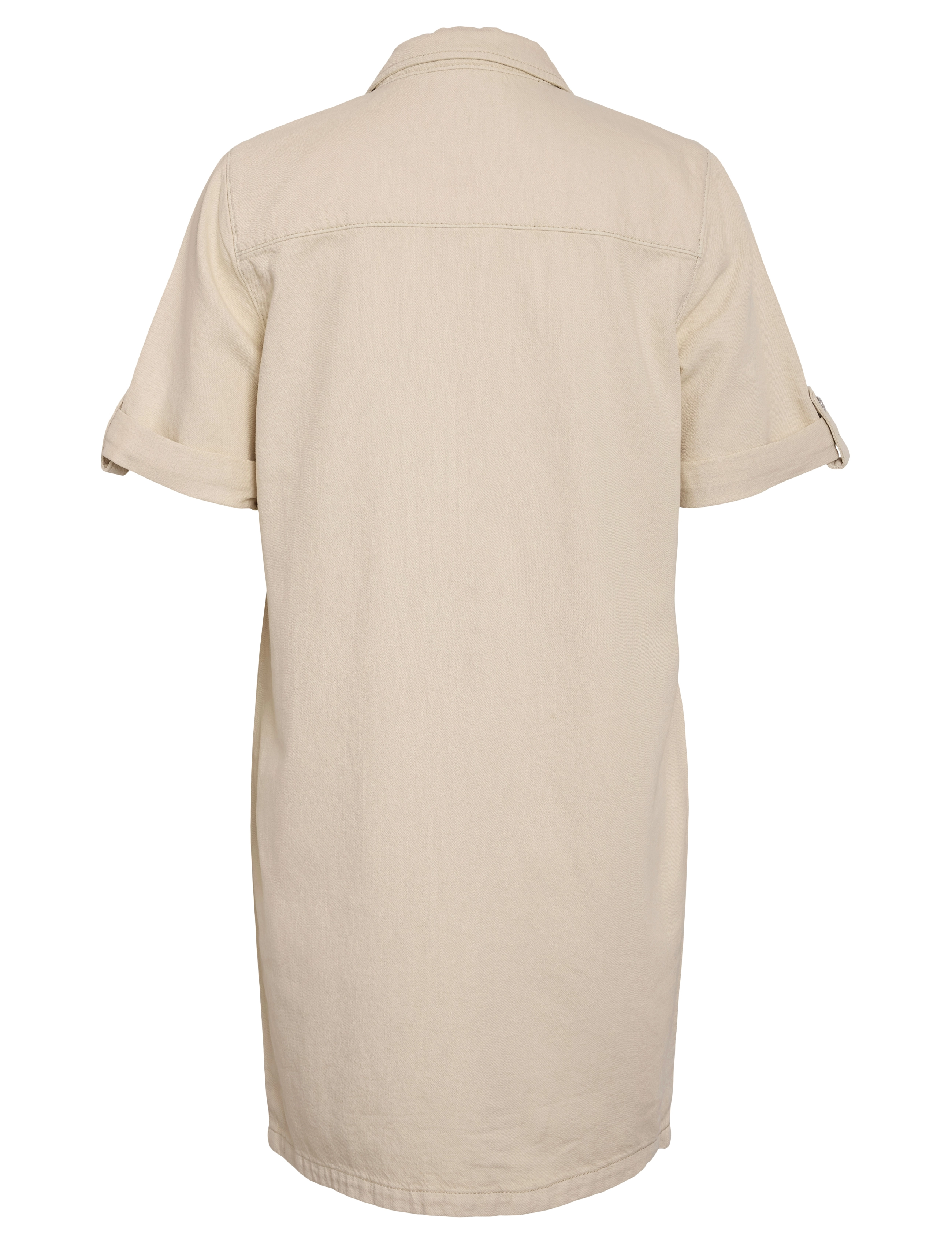 NOISY MAY - NMNEW SIGNE S/S DENIM DRESS CLR NOOS - skyrtukjólar - birch - 1