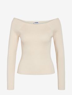 NMJAZ LS OFFSHOULDER KNIT TOP FWD LAB 2, NOISY MAY