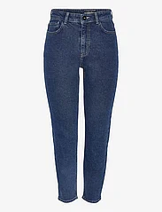 NOISY MAY - NMMONI HW ANK JEANS AZ365DB FWD NOOS - slim fit jeans - dark blue denim - 1
