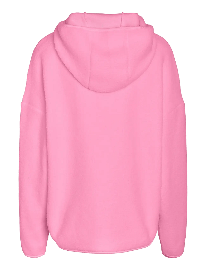 NOISY MAY - NMCOZY L/S HALFWAY ZIP SWEATER JRS NOOS - kapuzenpullover - begonia pink - 1