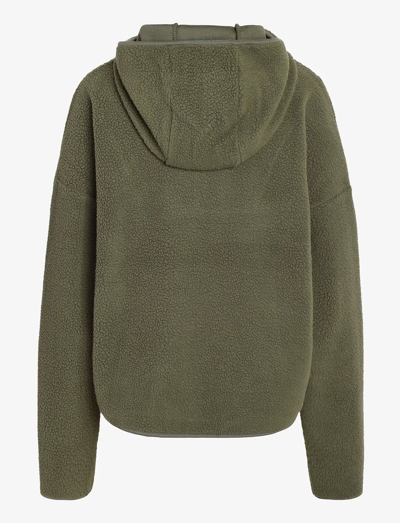 NOISY MAY - NMCOZY L/S HALFWAY ZIP SWEATER JRS NOOS - fleece og mellemlag - kalamata - 2