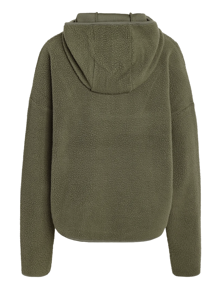 NOISY MAY - NMCOZY L/S HALFWAY ZIP SWEATER JRS NOOS - fleece & midlayer - kalamata - 2