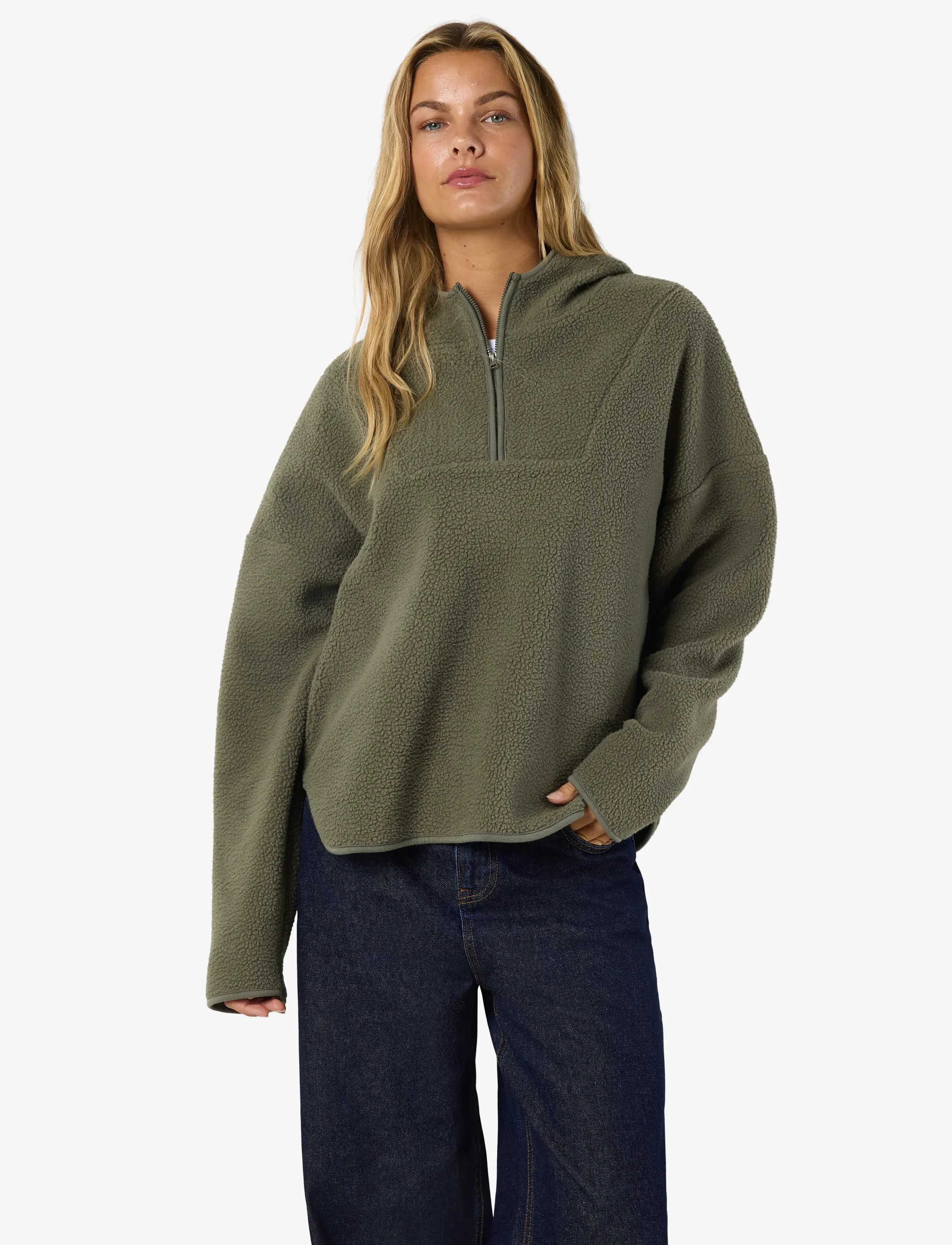 NOISY MAY Nmcozy L/S Halfway Zip Sweater Jrs Noos hoodies dam – bild 6