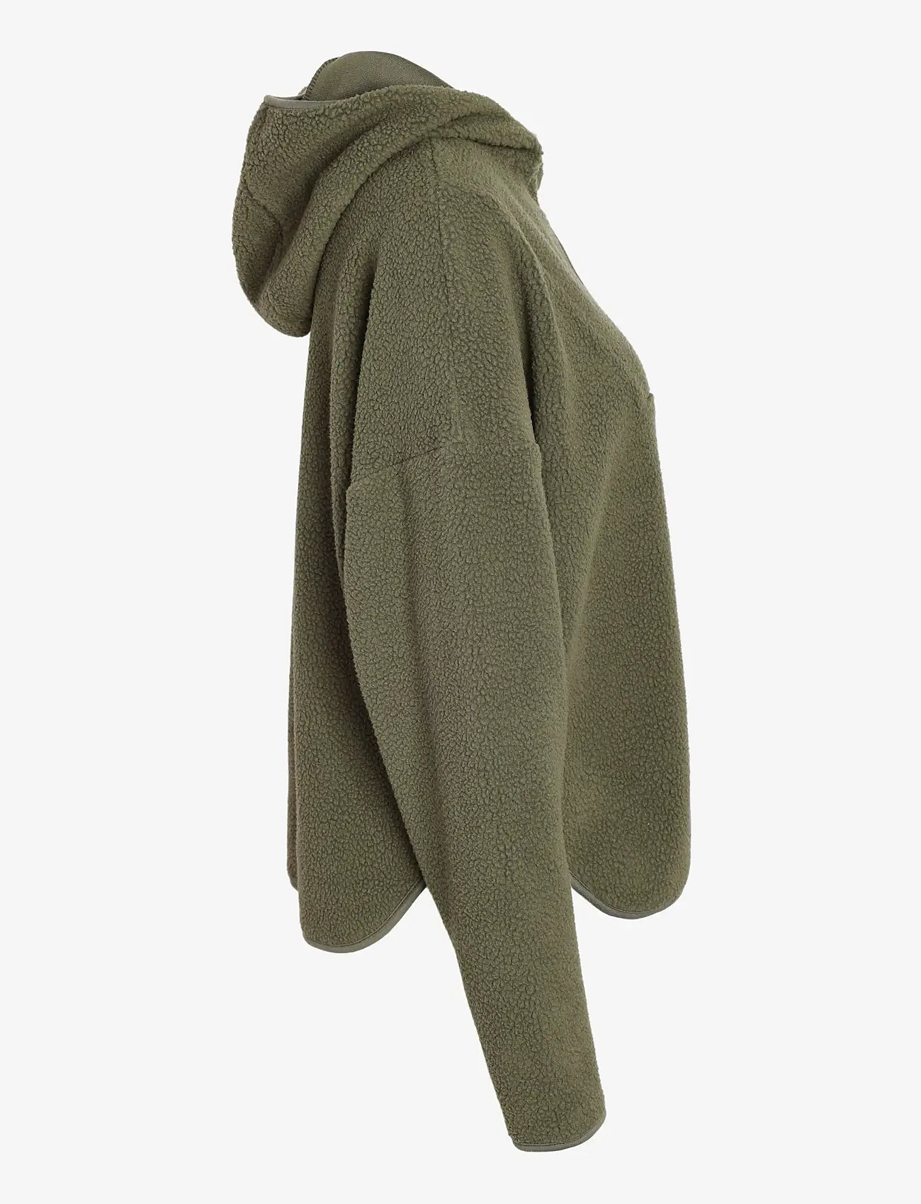 NOISY MAY - NMCOZY L/S HALFWAY ZIP SWEATER JRS NOOS - fleece og mellemlag - kalamata - 3