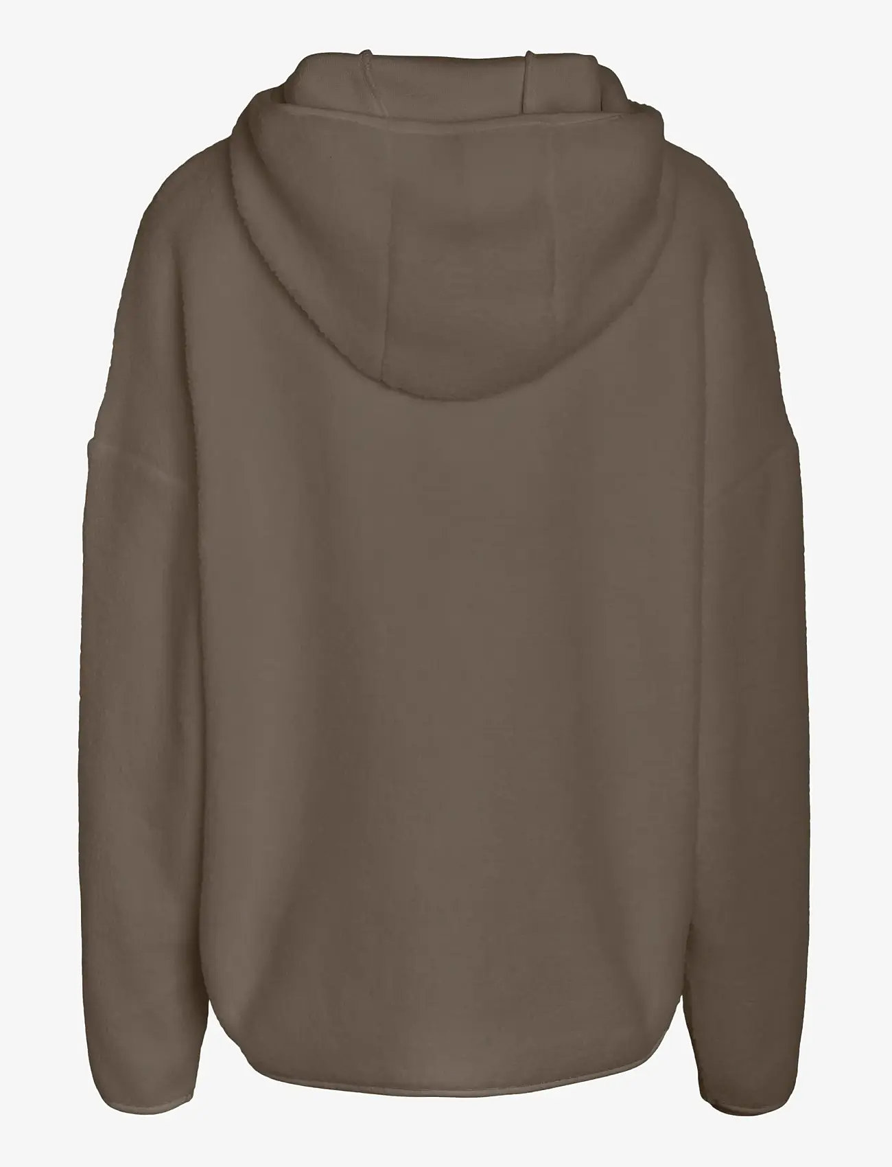 NOISY MAY - NMCOZY L/S HALFWAY ZIP SWEATER JRS NOOS - fleeces & midlayers - morel - 1