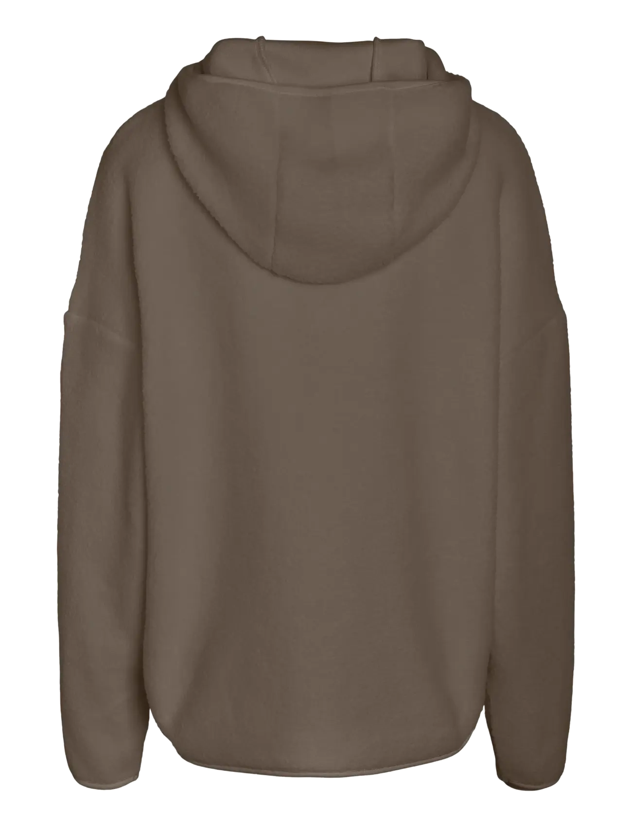 NOISY MAY - NMCOZY L/S HALFWAY ZIP SWEATER JRS NOOS - fleeces & midlayers - morel - 1